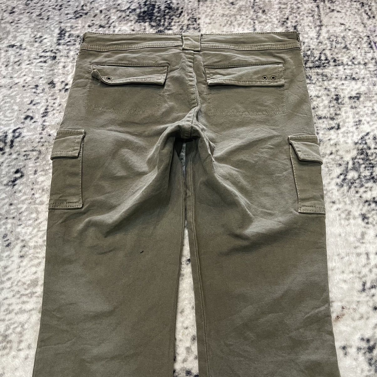 Le Grande Bleu (L.G.B.) 2000s Wow Japan Parachute Bondage Low Rise Cargo Flare Pants Size 26" / US 2 / IT 38 - 10 Thumbnail