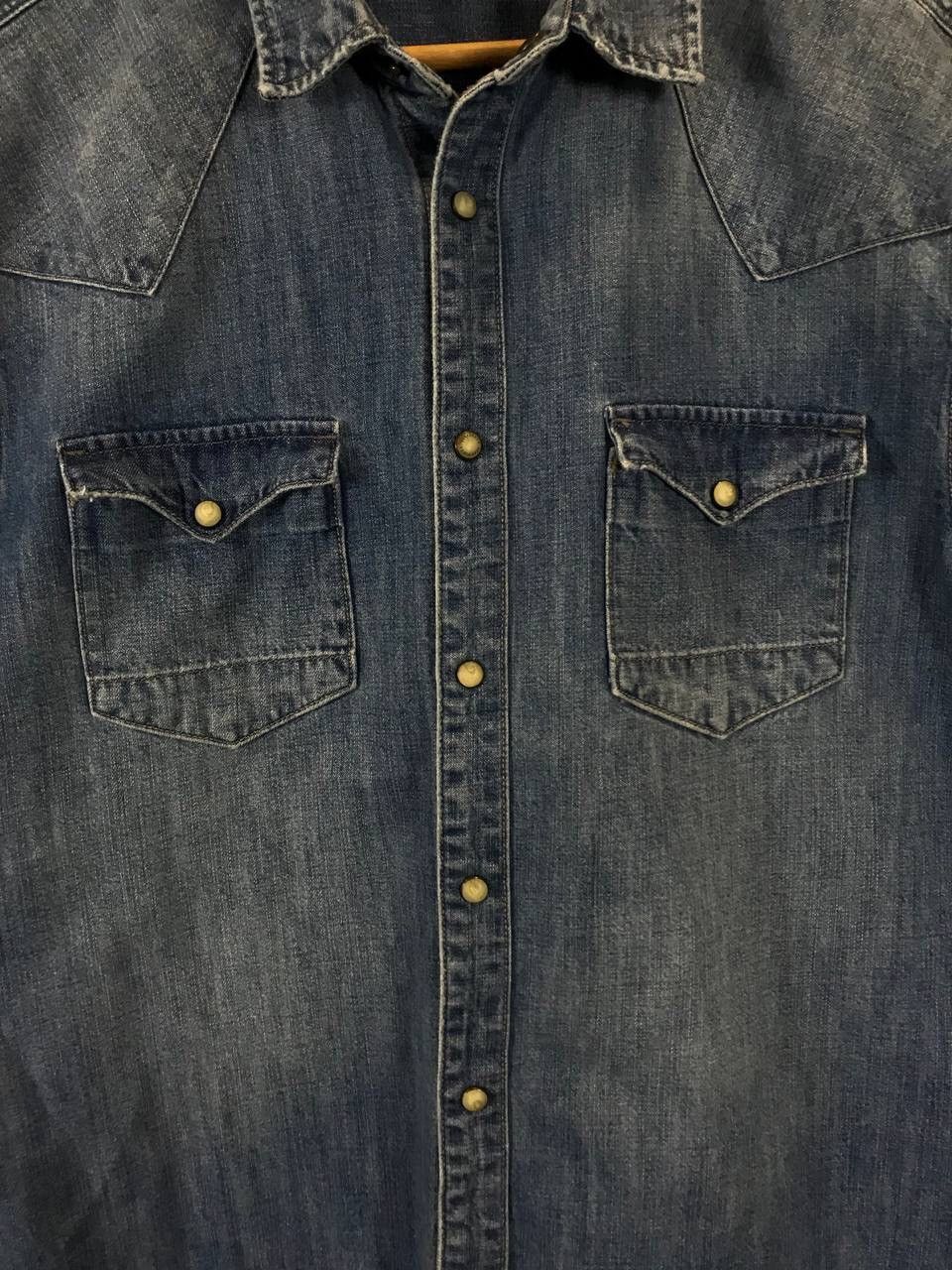 Allsaints Allsaints denim shirt Size US M / EU 48-50 / 2 - 3 Thumbnail