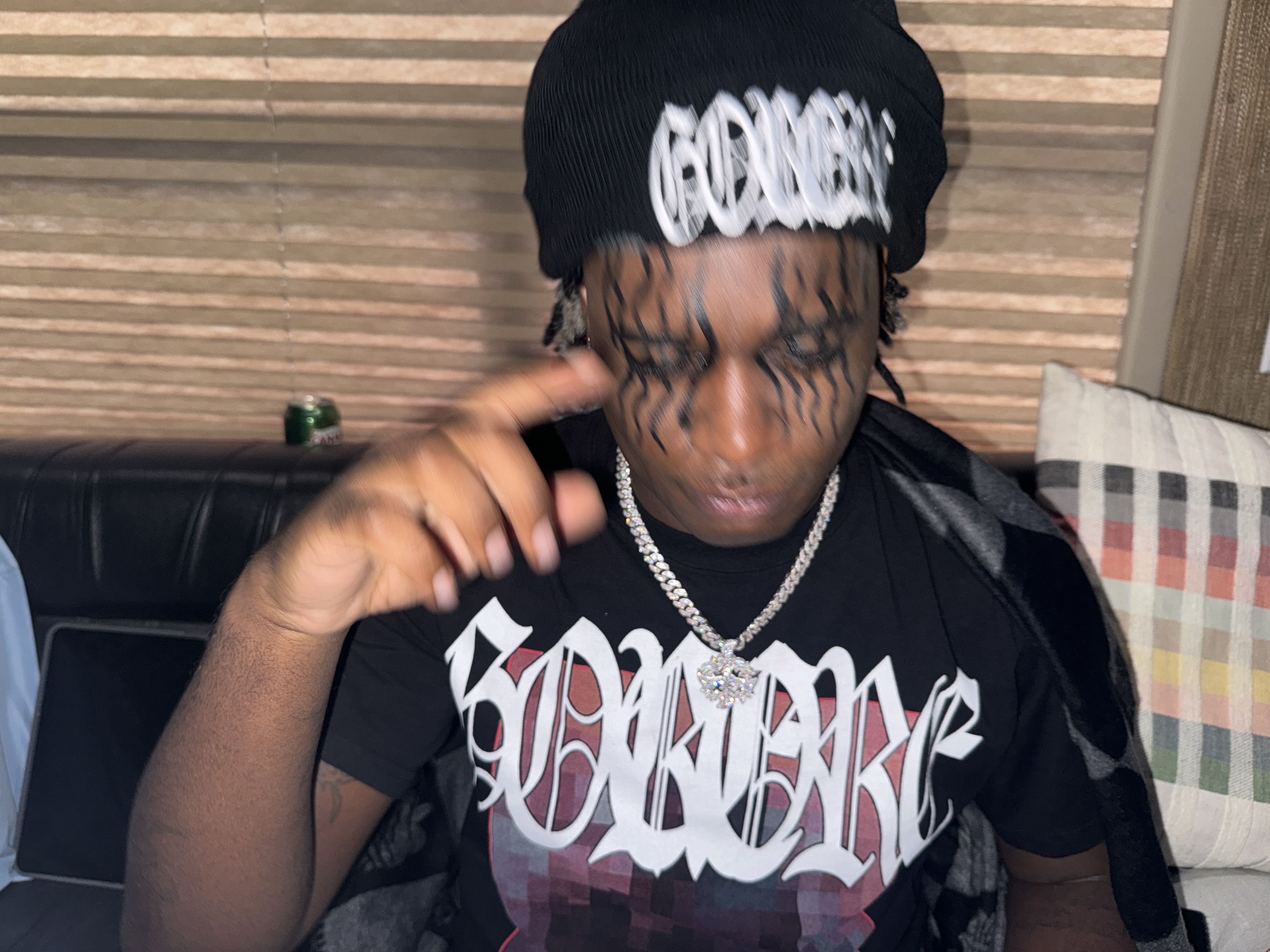 Ken Carson Ken Carson x Actual Hate AGC vamp hoodie SMALL Size US S / EU 44-46 / 1 - 7 Thumbnail