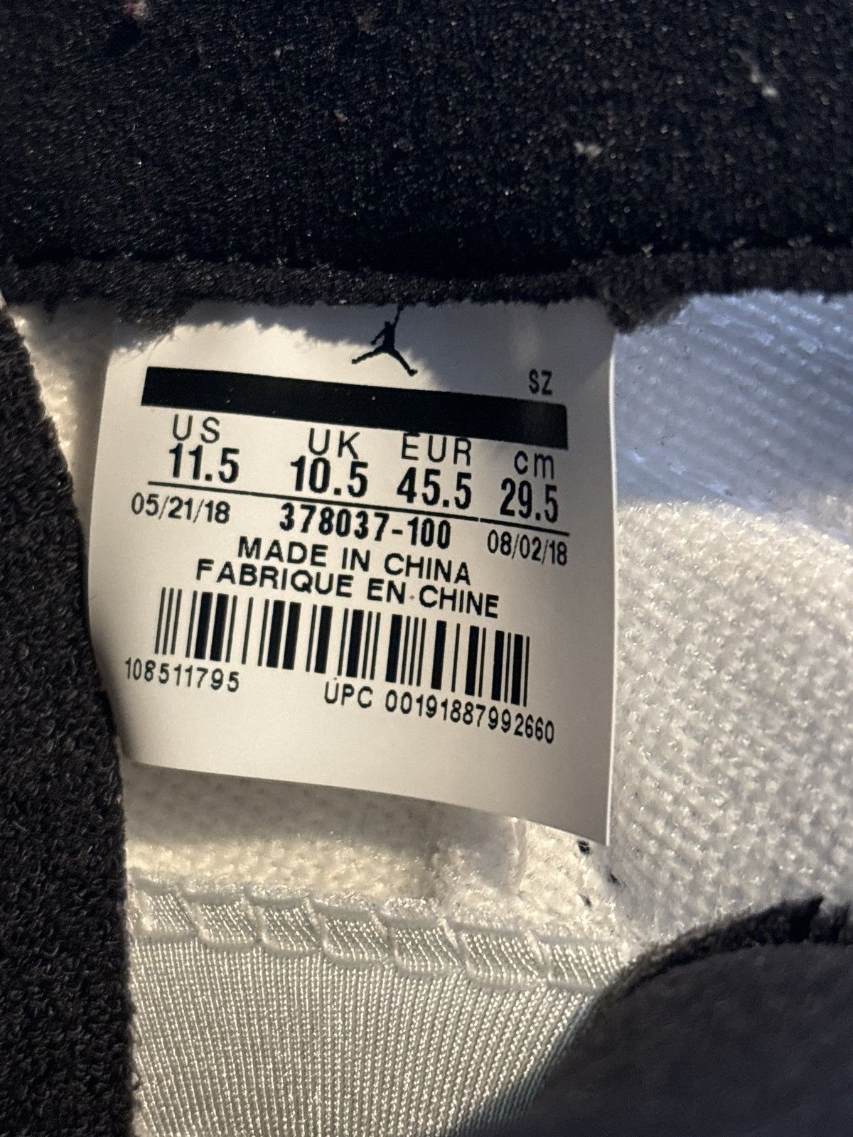 Jordan Brand × Nike Jordan Concord 11s (2018) Size US 11.5 / EU 44-45 - 9 Thumbnail