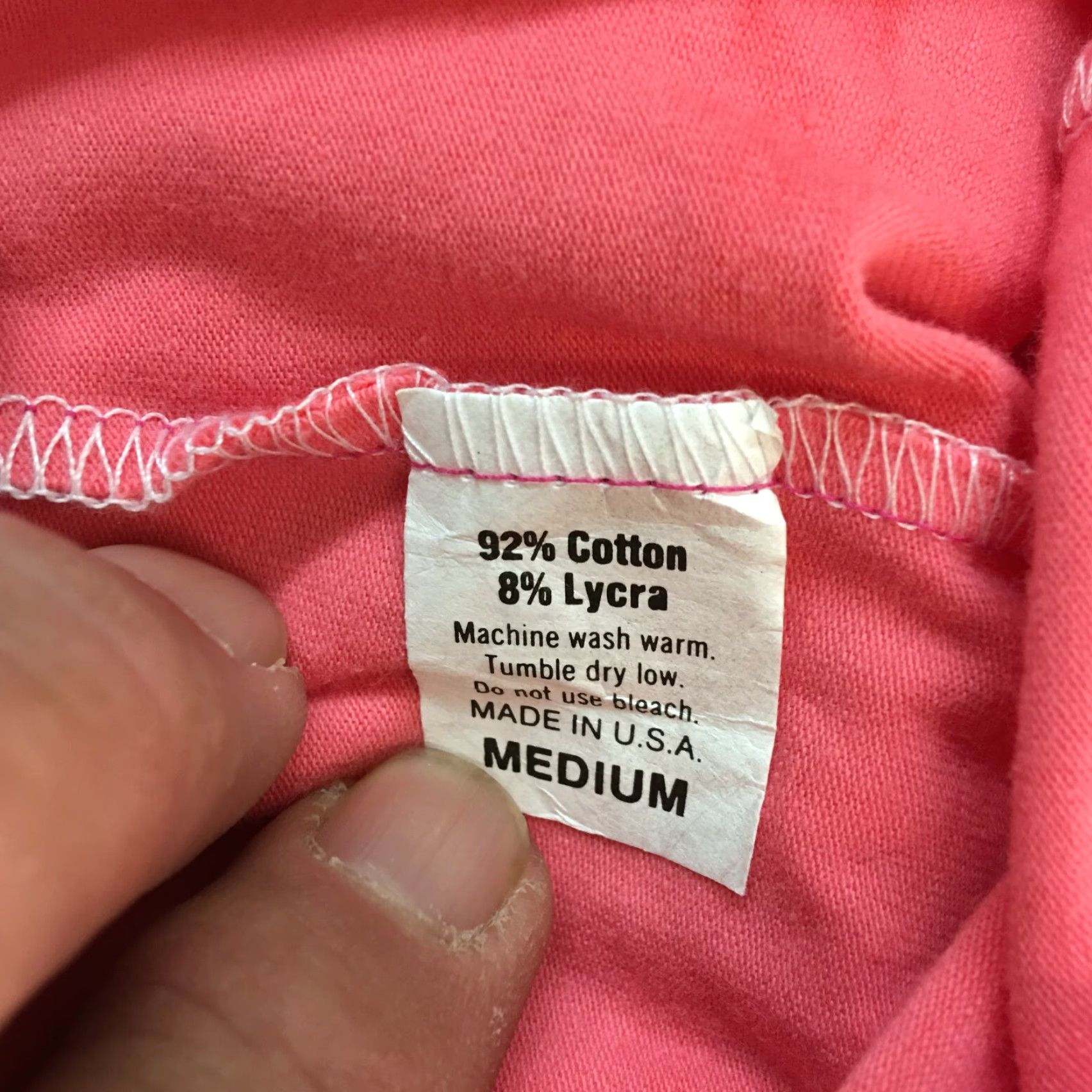 Pinko NB Leggings Womens Size Medium Pink Casual Elastic Waist Flat Front Straight Leg Size 32" / US 10 / IT 46 - 3 Thumbnail