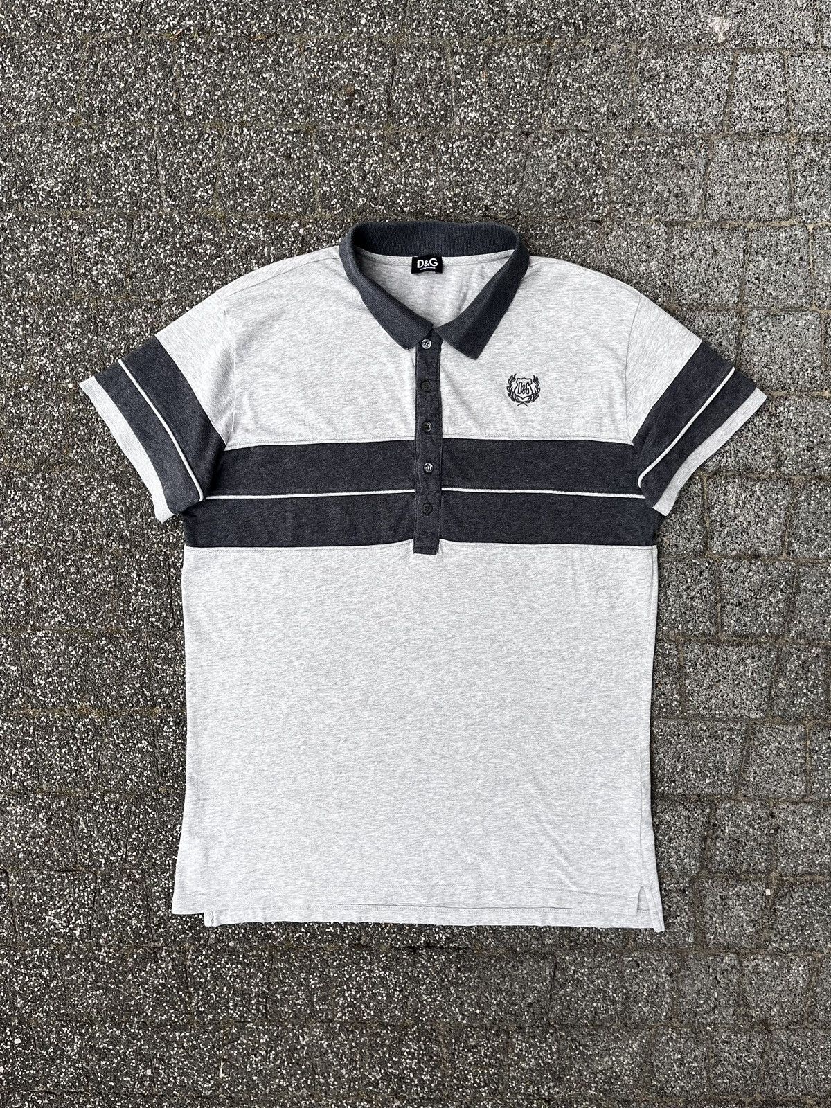 Dolce & Gabbana 🔴 DOLCE & GABBANA LUXURY DG POLO STREETWEAR Y2K T SHIRT Size US XL / EU 56 / 4 - 1 Thumbnail