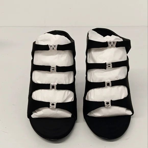 Alexander Wang Alexander Wang Lolita Crystal Embellish Sandal Heels EU37 Size US 7 / IT 37 - 4 Thumbnail