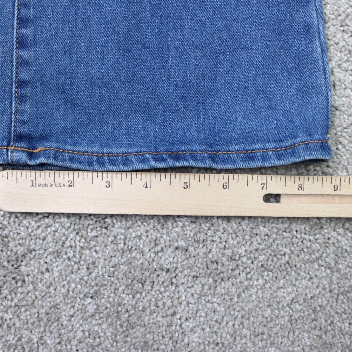 Levi's Levi’s Jeans Womens 16 Blue 726 Flare Leg 5-Pocket Cotton Blend Stretch Denim Size 38" / US 16 / IT 52 - 4 Thumbnail