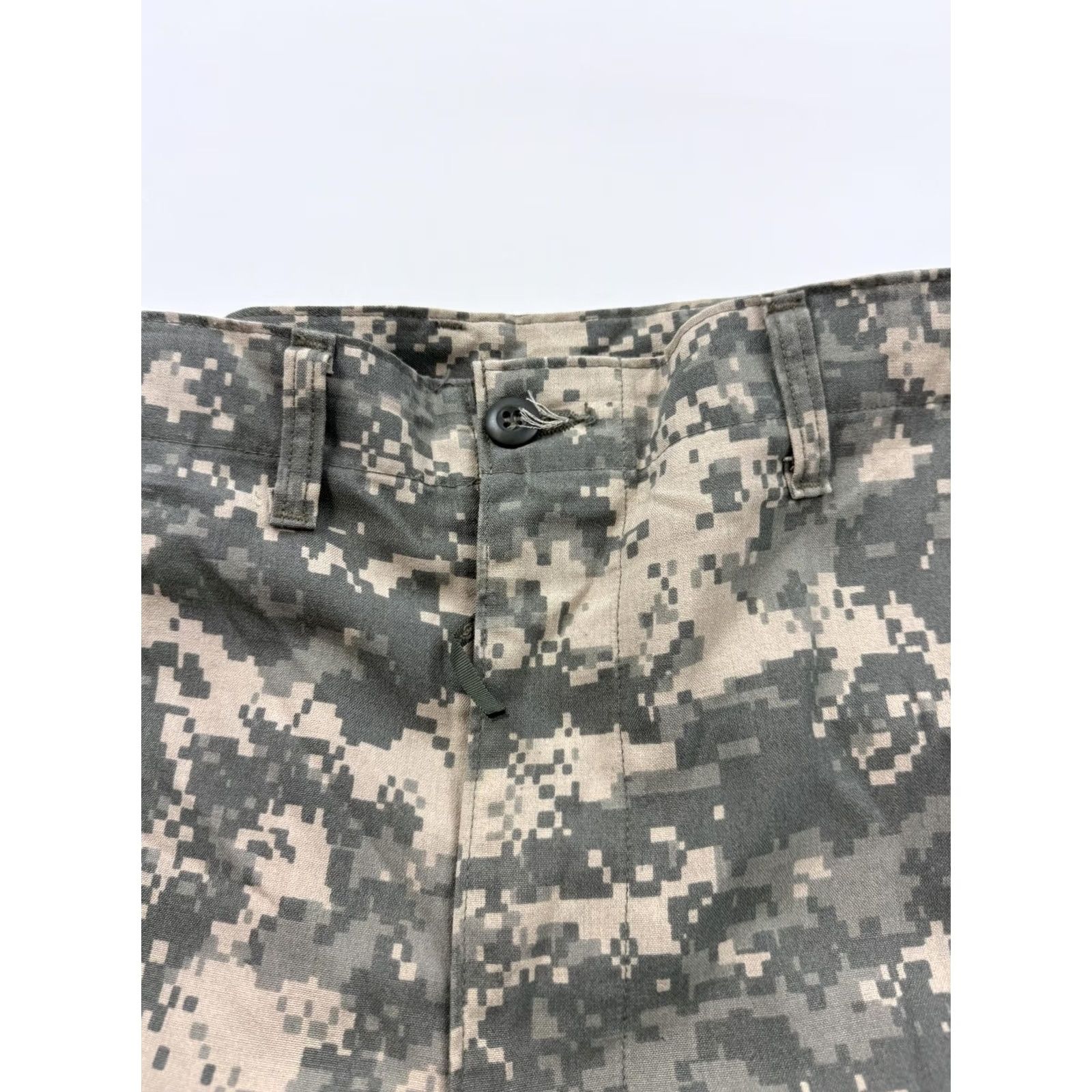 Vintage SNC Telecommunication Pants Mens Medium Green Camo Cargo Adjustable Military Size US 31 - 4 Thumbnail