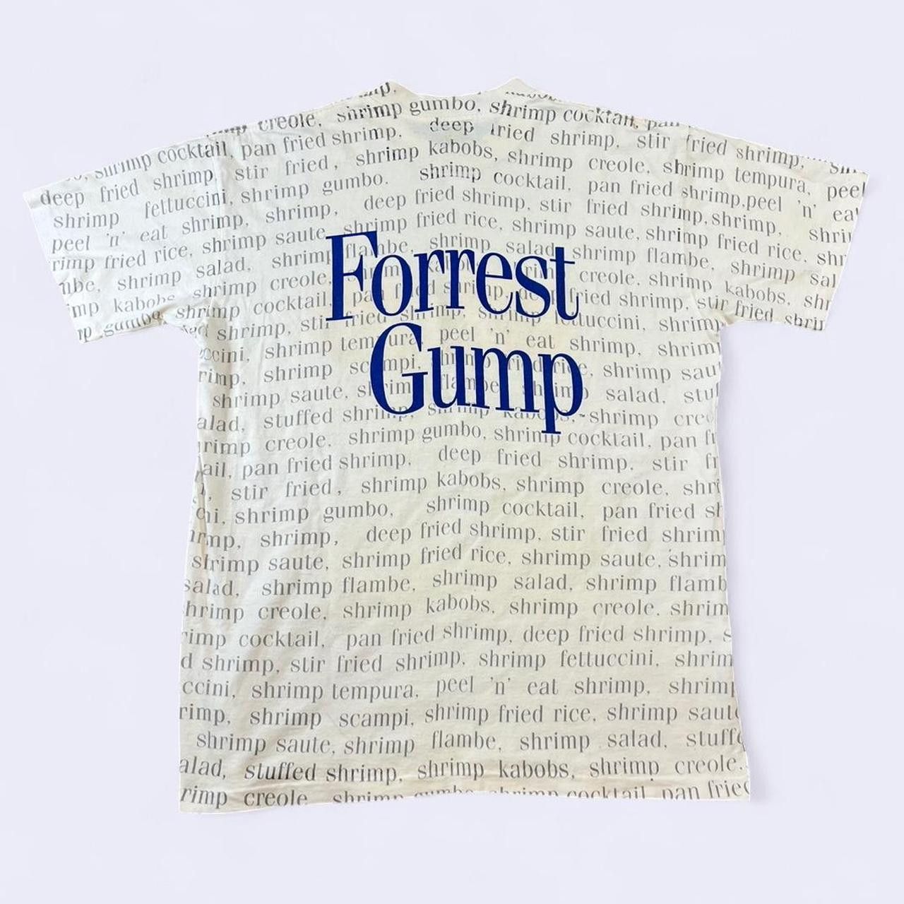 Other Vintage Forrest Gump Movie Promo Single Stitch AOP Tee Shirt Size US XL / EU 56 / 4 - 1 Thumbnail