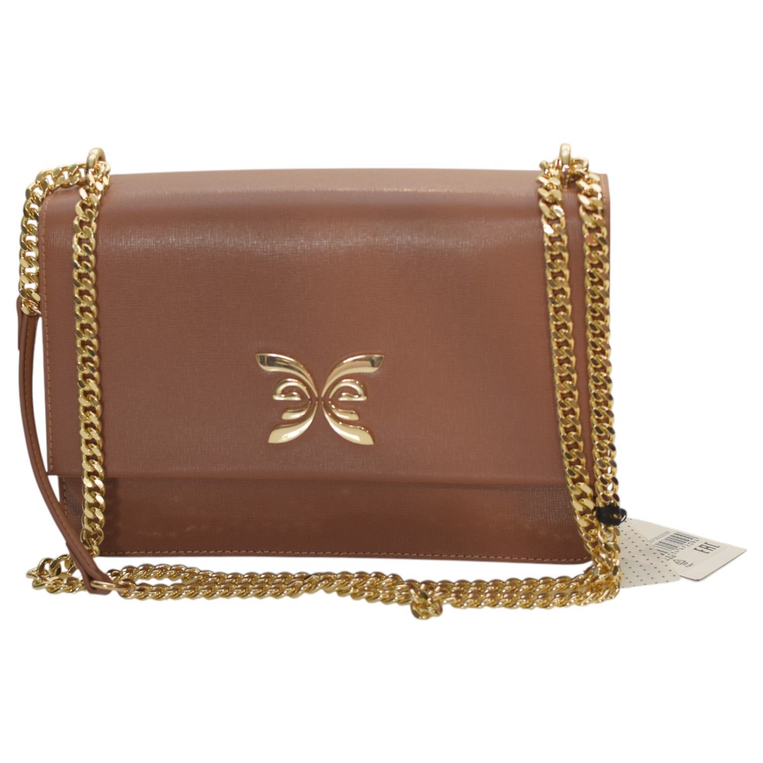 Ungaro Paris NWT Ungaro Caramel brown leather shoulder or crossbody bag Size ONE SIZE - 1 Thumbnail