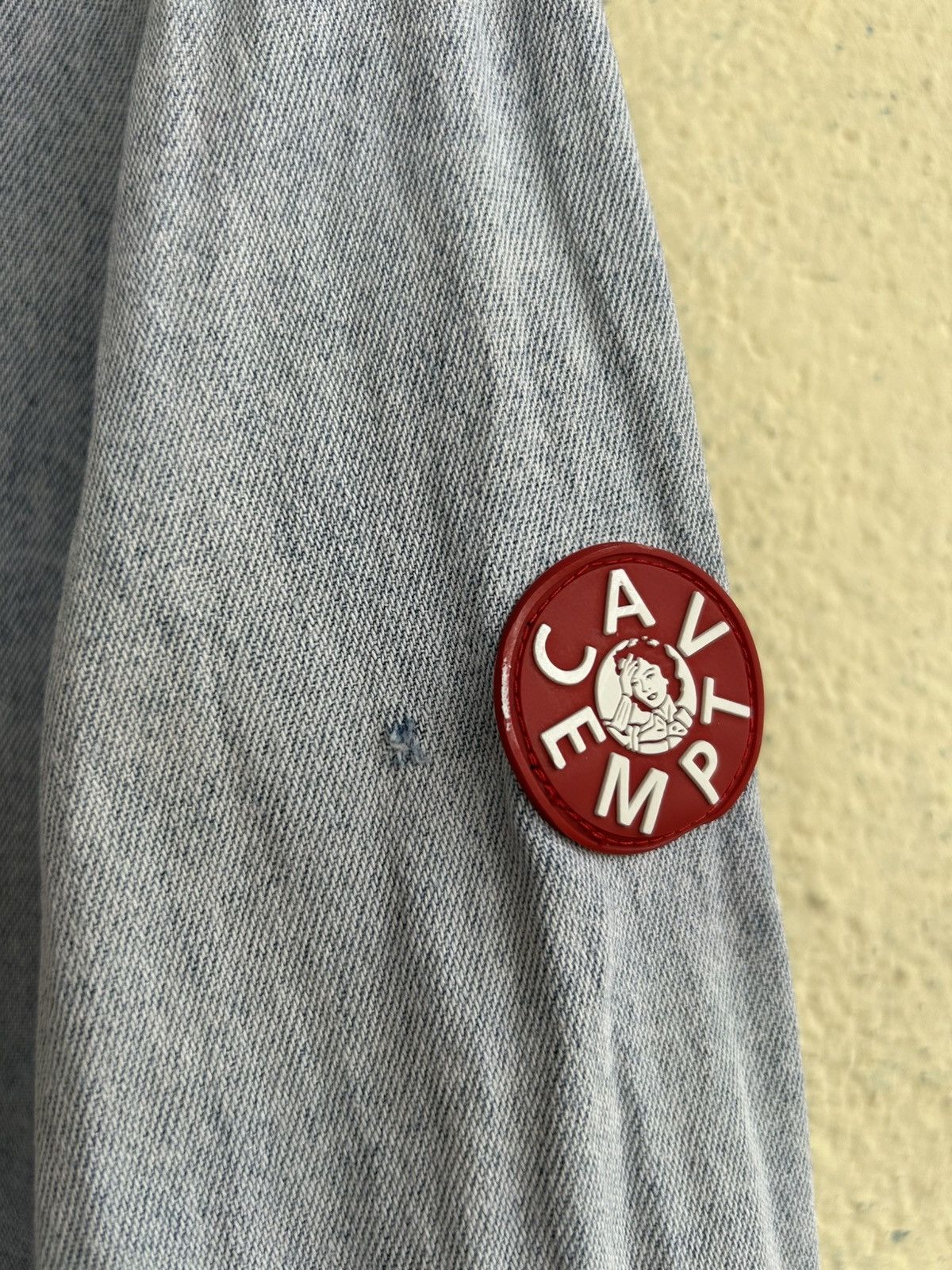Cav Empt Cav Empt Buttons Up Denim Shirt Size US S / EU 44-46 / 1 - 4 Thumbnail