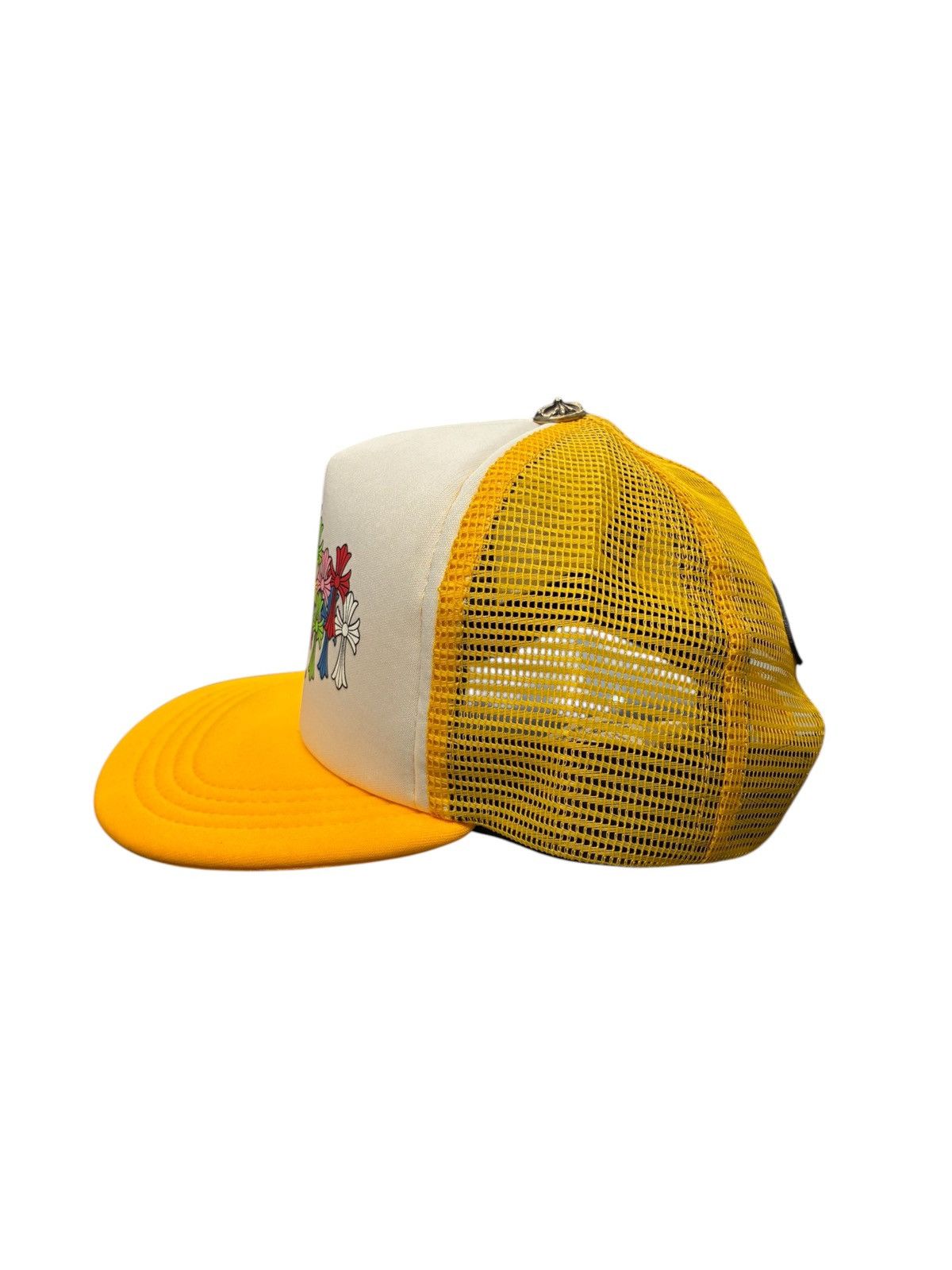 Chrome Hearts Chrome Hearts Multicolor Cross Hat Yellow Size ONE SIZE - 4 Thumbnail