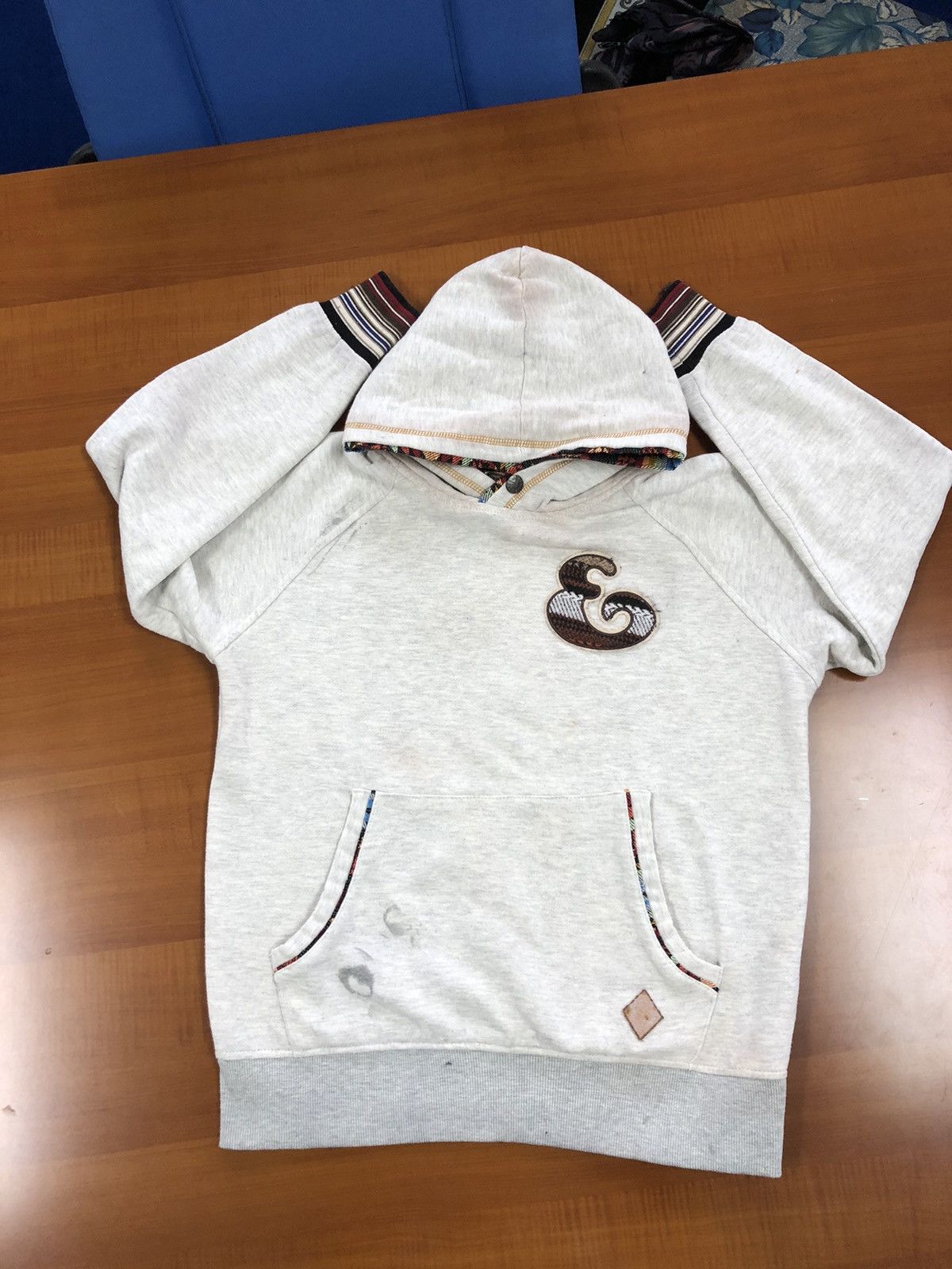 Japanese Brand ILLS Distressed Hoodie Size M / US 6-8 / IT 42-44 - 18 Thumbnail