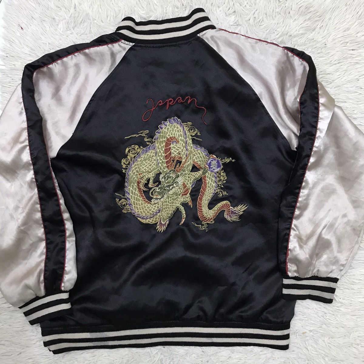 Japanese Brand × Vintage VINTAGE JAPANESE TRADITIONAL DRAGON SUKAJAN JACKET Size US L / EU 52-54 / 3 - 16 Thumbnail