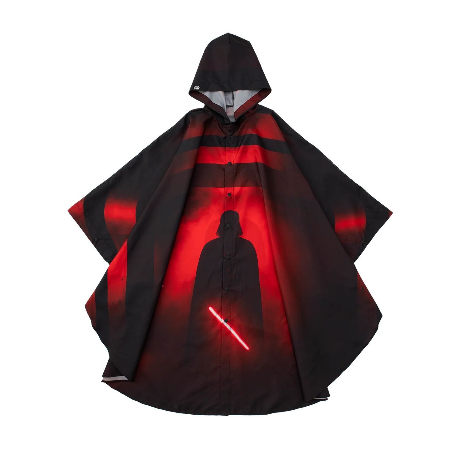 Star Wars The Store Dot 3125C x Star Wars Sith Store Red Vader Poncho Size ONE SIZE - 2 Thumbnail