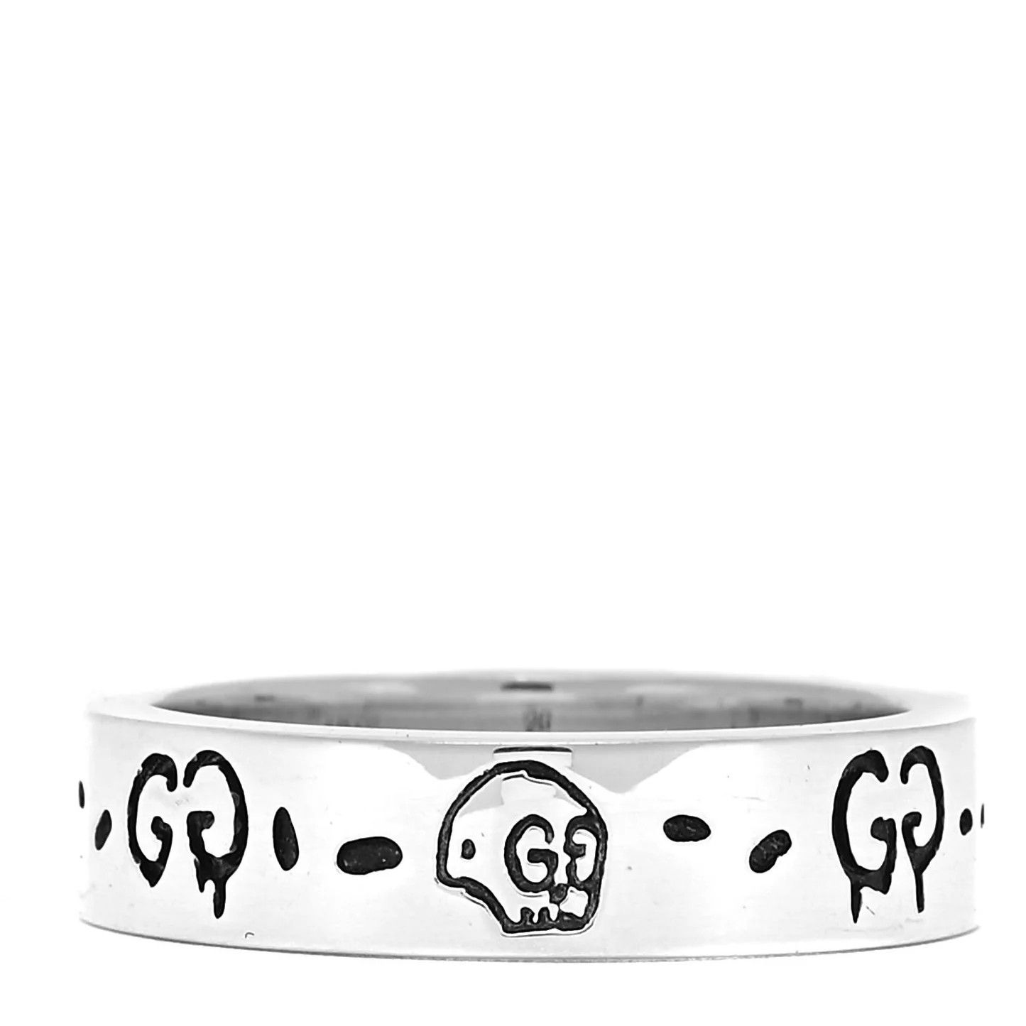 oc11z0126 Size: 26 / Ghost Ring In Silver