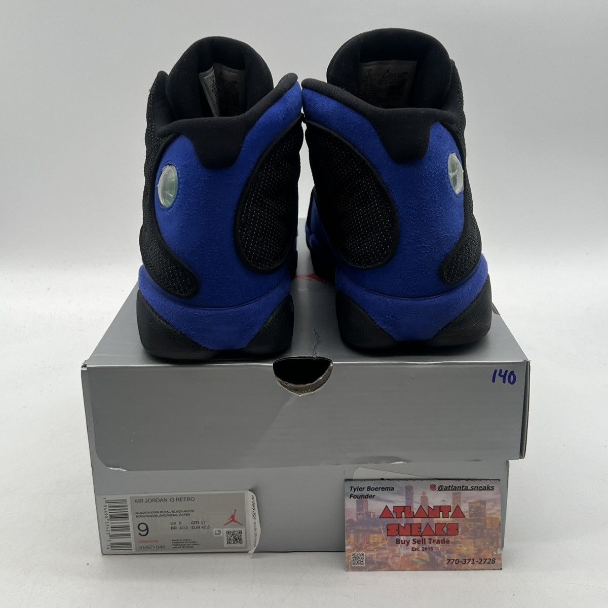 Jordan Brand Air Jordan 14 hyper royal Size US 9 / EU 42 - 3 Thumbnail