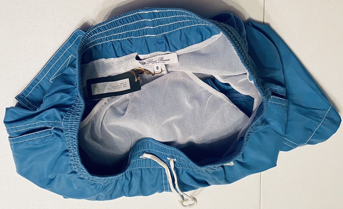 Loro Piana Loro Piana 🇮🇹 Bay Albatros Contrast Resort Swim Trunks S NWT Size US 32 / EU 48 - 11 Thumbnail