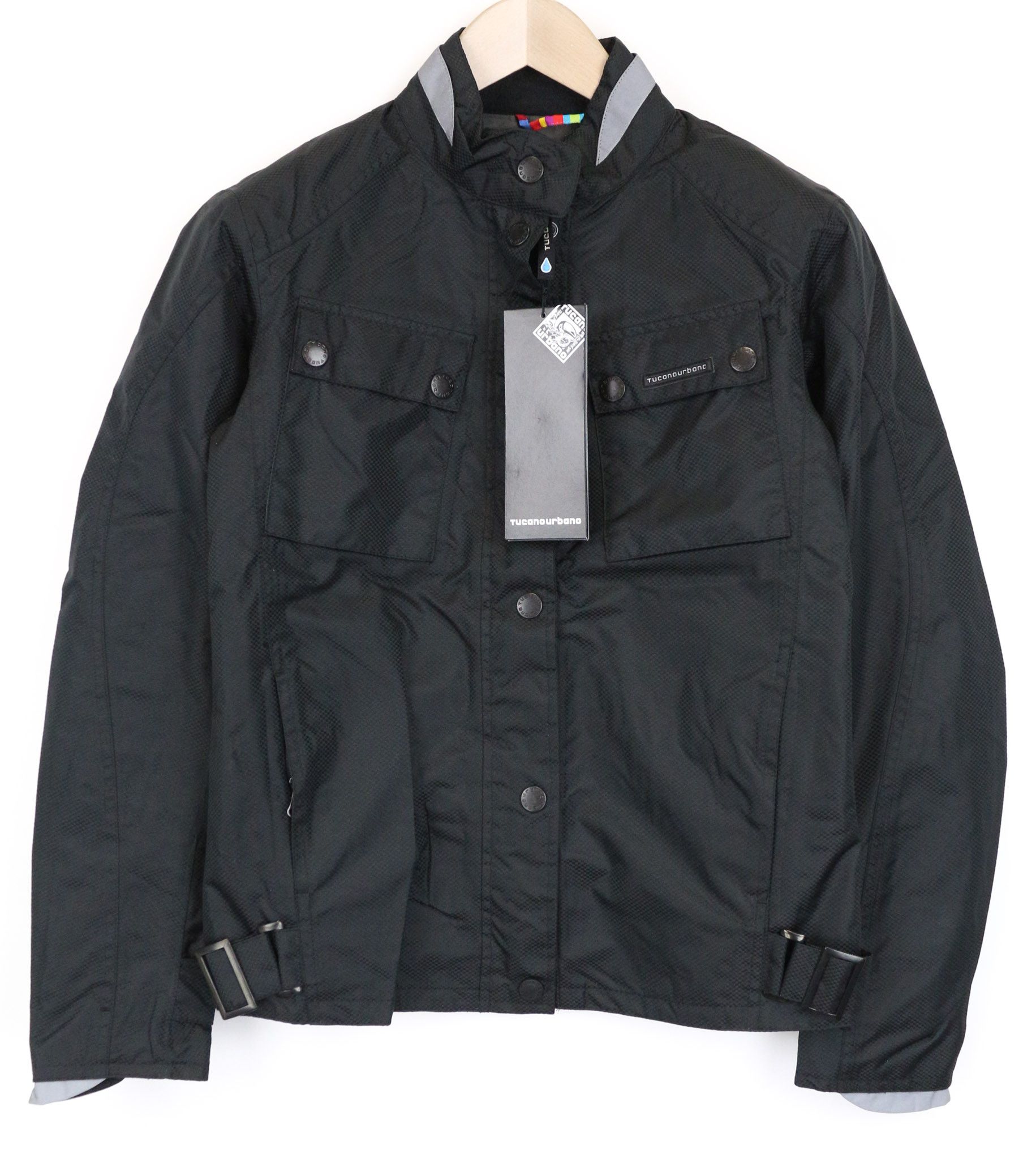 Other TINA IT42 Black Reflective Moto Jacket 75729 Size XXL / US 16-18 / IT 52-54 - 1 Thumbnail