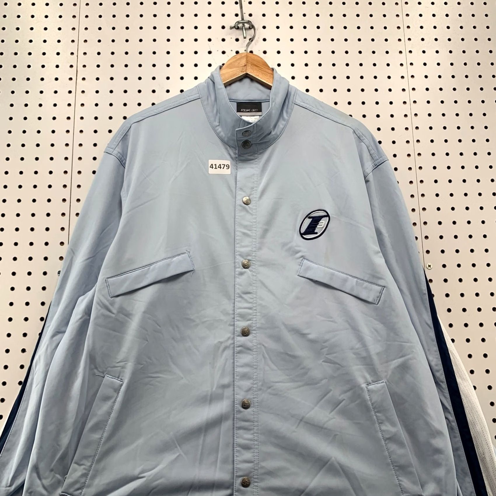 Reebok VINTAGE Reebok Allen Iverson Track Jacket Mens Medium Blue NEW NWT Size US M / EU 48-50 / 2 - 4 Thumbnail