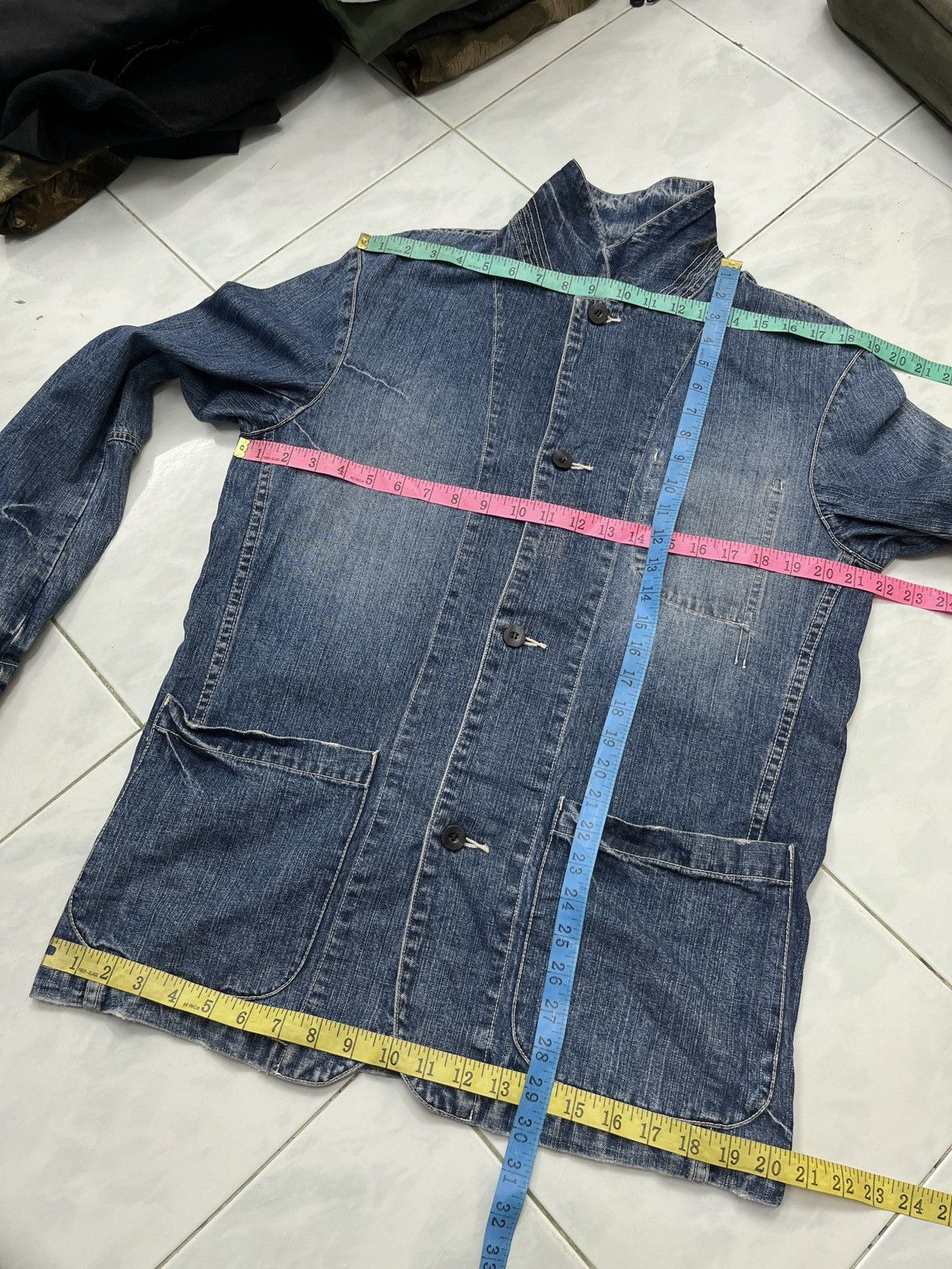 Oshkosh 🔥🔥🔥ARCHIVE OSHKOSH DENIM CHORE JACKET Size US M / EU 48-50 / 2 - 12 Thumbnail