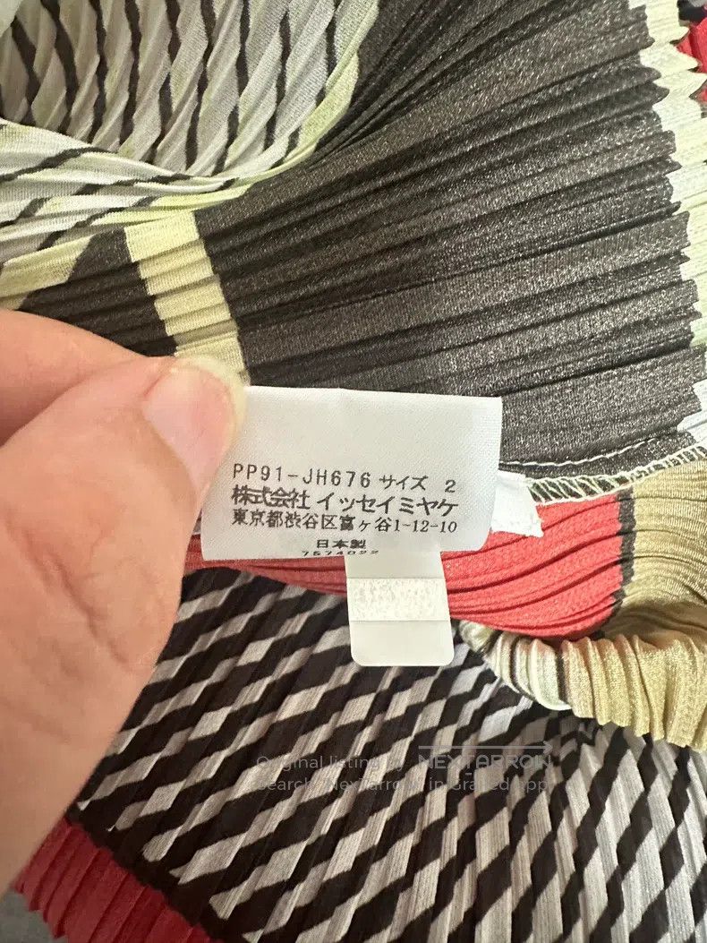 Issey Miyake Issey Miyake Color-block Pattern Dress Size M / US 6-8 / IT 42-44 - 6 Thumbnail