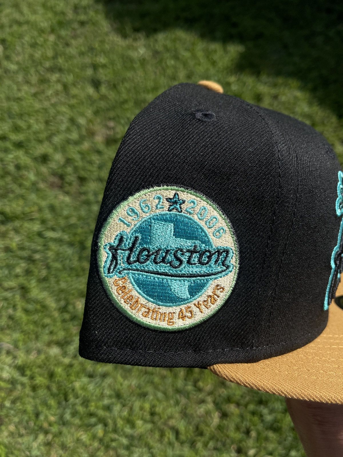 Hat Club 7 3/8 Houston Astros Los Astros 2 Tone Fitted Size ONE SIZE - 2 Thumbnail