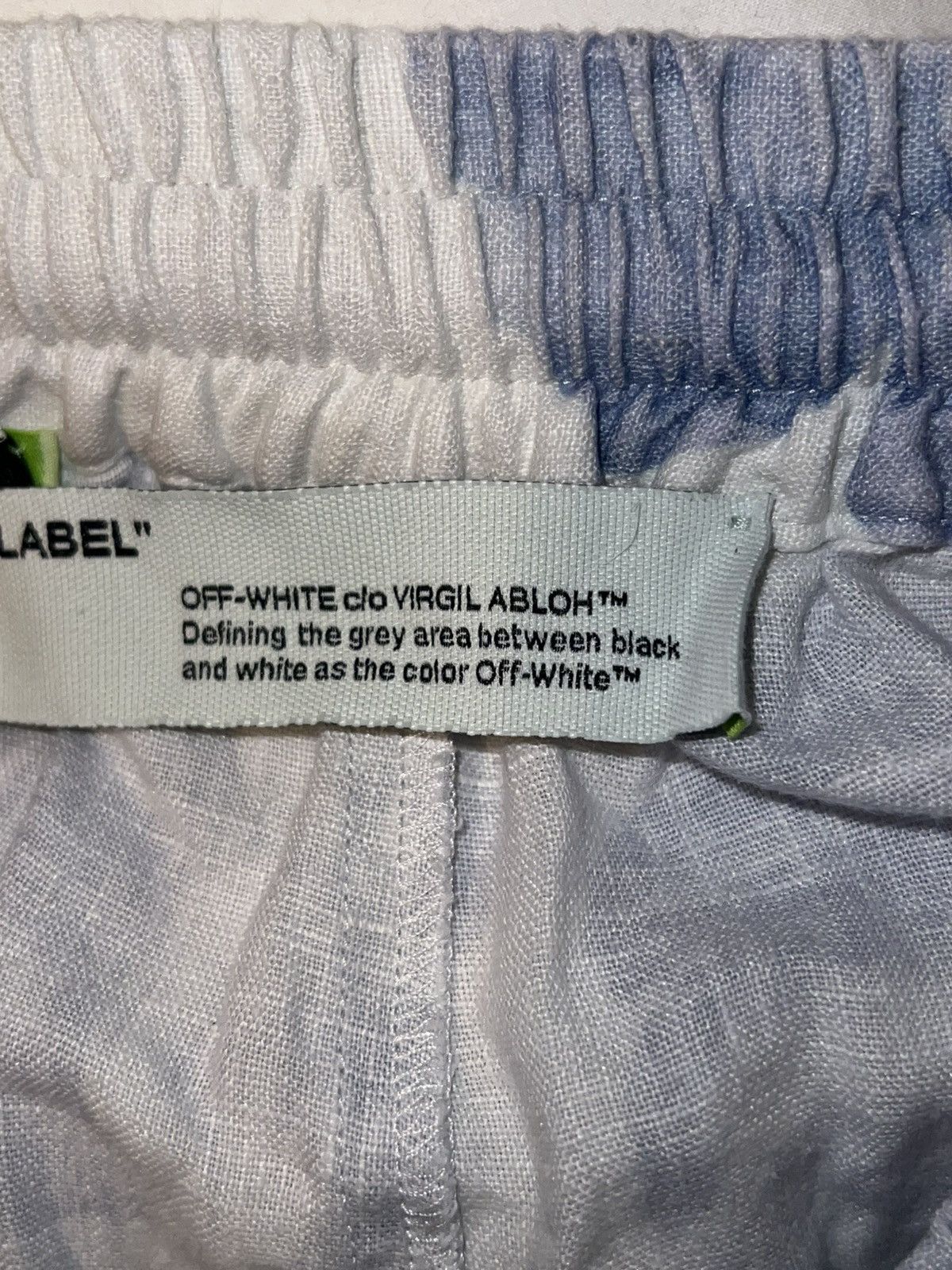Off-White Off-White “Main Label” Pattern shorts Size US 34 / EU 50 - 4 Thumbnail