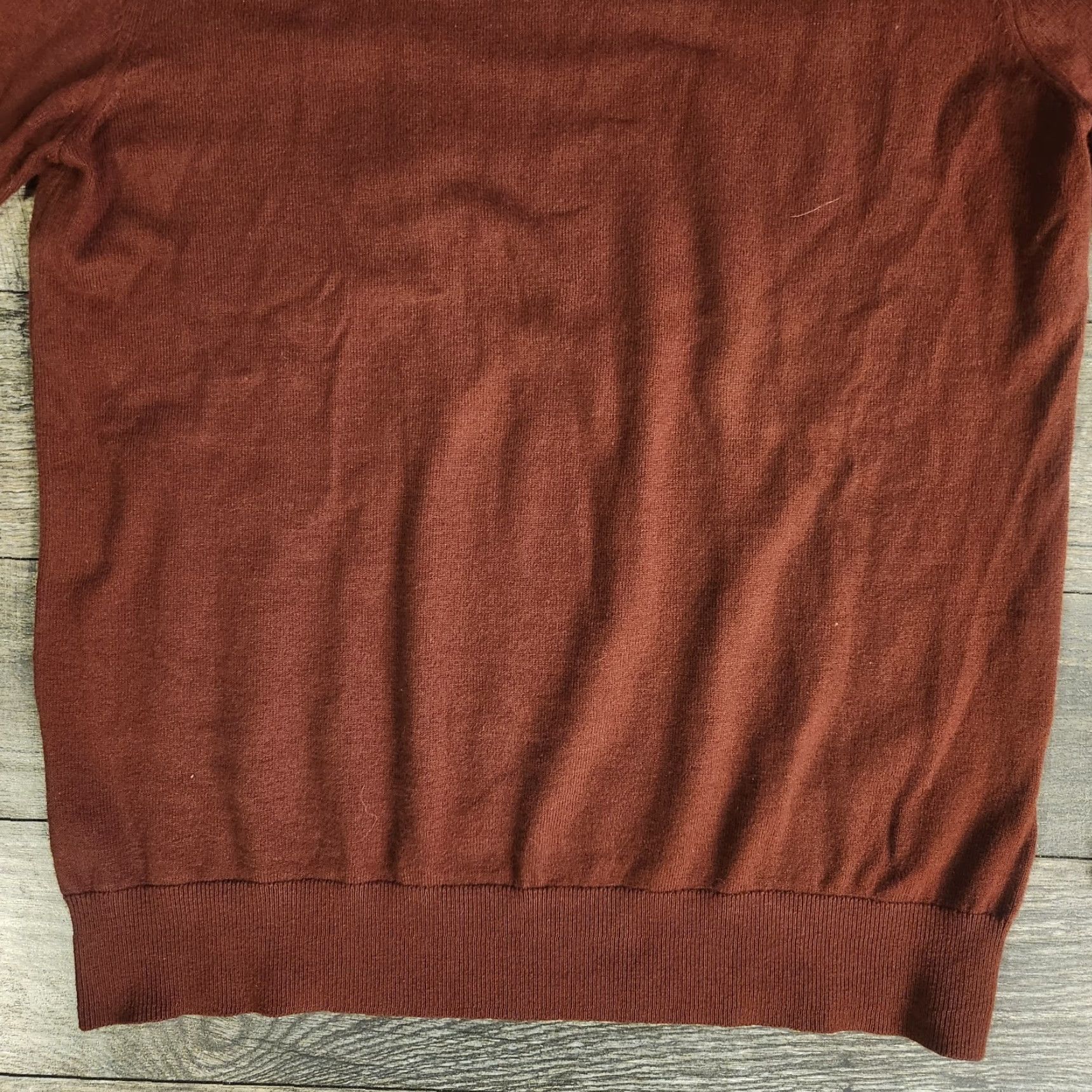 Vintage Wills Sweater Mens Medium Crewneck Cotton Cashmere Blend Sweater Brown Crew Neck Pullover Regular M Mens Shirt Size US M / EU 48-50 / 2 - 2 Thumbnail