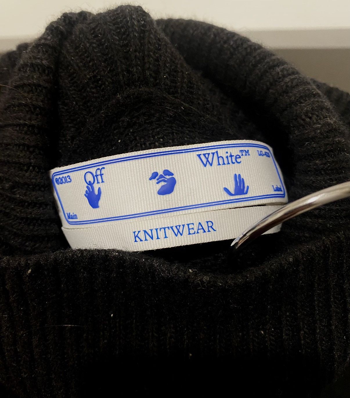 Off-White Off-White turtleneck long sleeve wool sweater Size M / US 6-8 / IT 42-44 - 3 Thumbnail