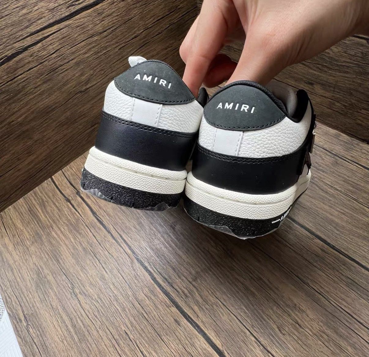 Amiri Amiri Black & White Sneakers J41 Size US 7 / EU 40 - 5 Thumbnail