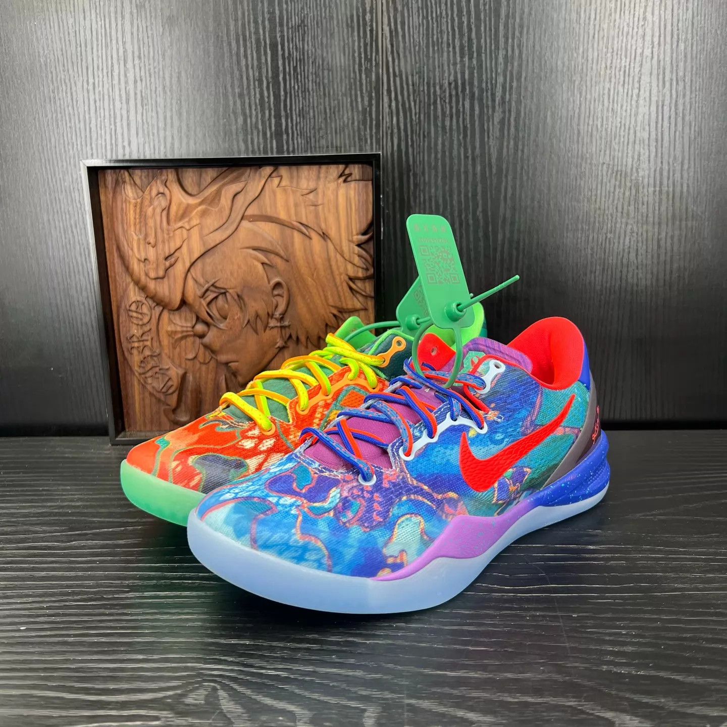 Nike ZK8 Orange & Blue Colorblocked 40.5 Size US 7.5 / EU 40-41 - 1 Thumbnail