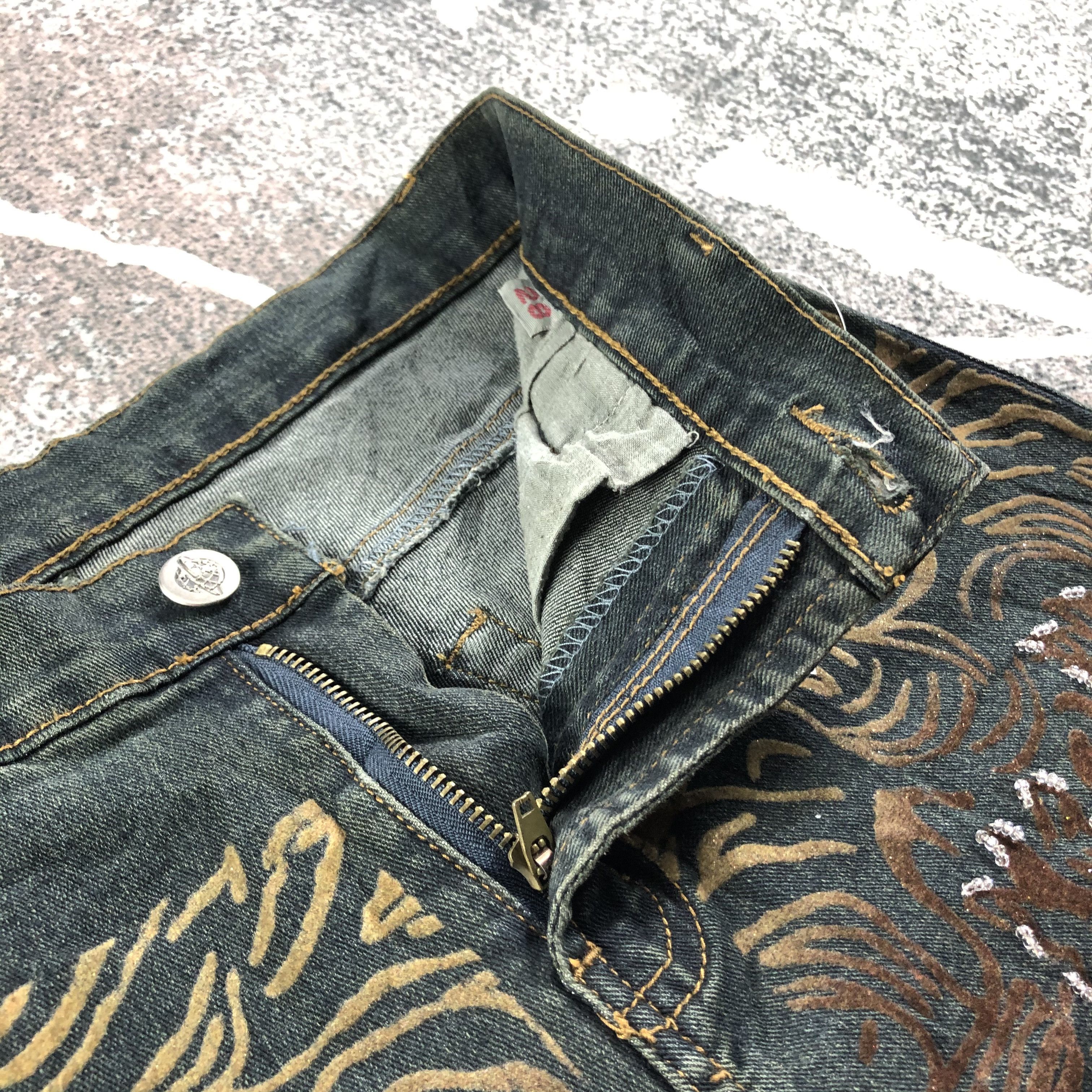 Japanese Brand Japanese Brand Ichioko Jeans Flared Denim KJ1595 Size 28" / US 6 / IT 42 - 6 Thumbnail
