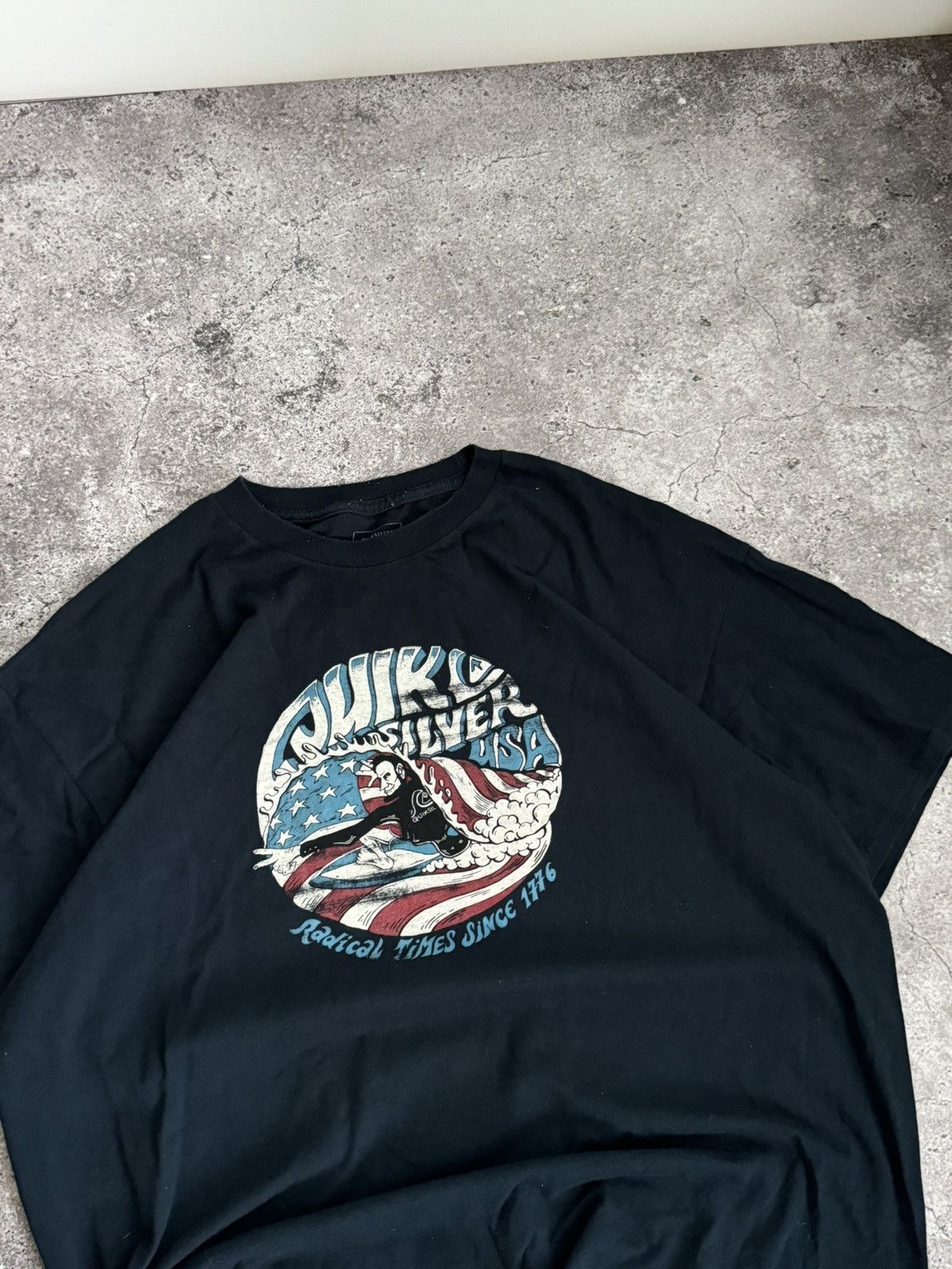 Quiksilver × Vintage Vintage Quiksilver Y2K oversized t-shirt Size US XXL / EU 58 / 5 - 5 Thumbnail