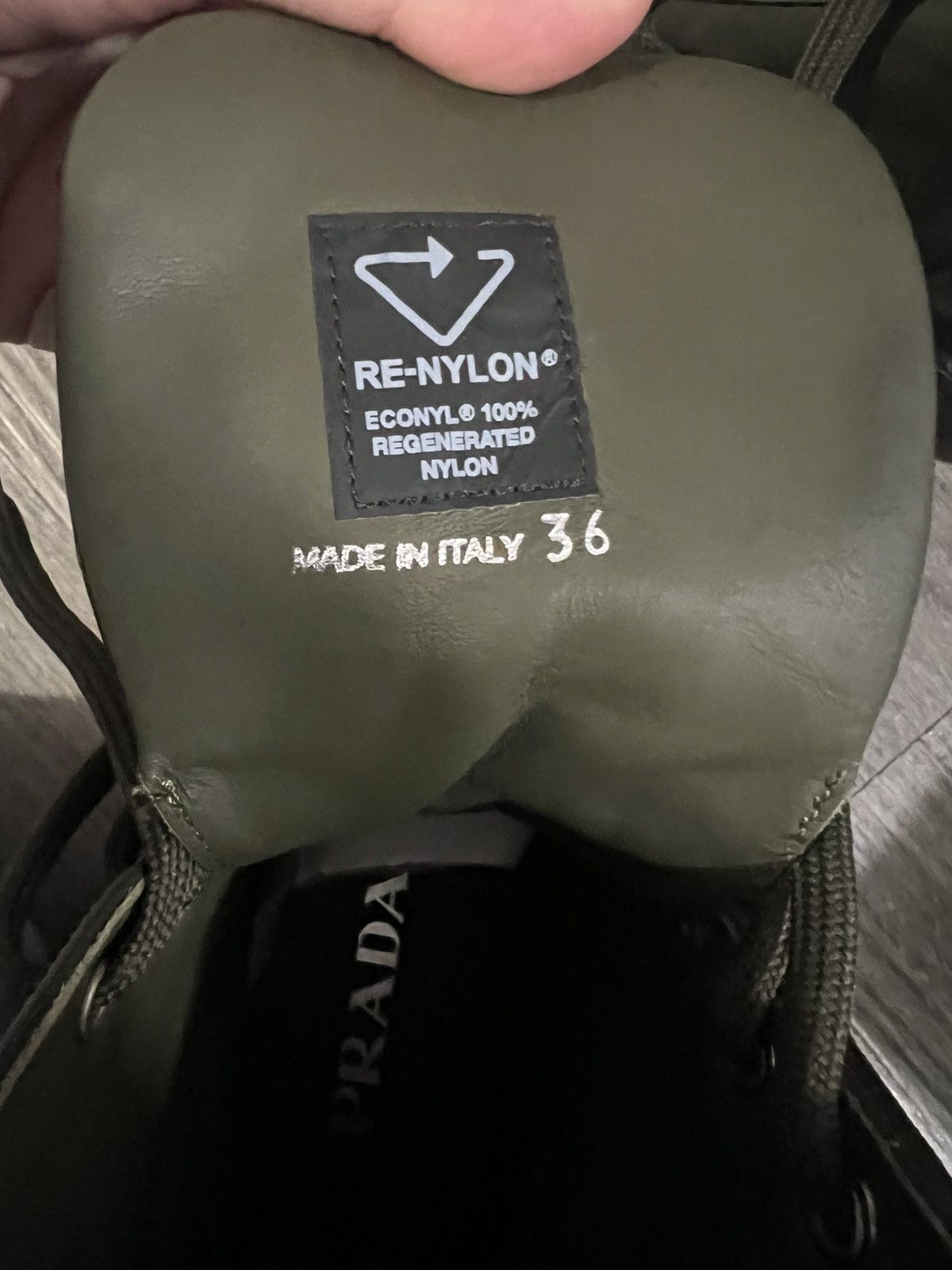 Prada Prada Leather Combat Boots Size US 6 / IT 36 - 5 Thumbnail