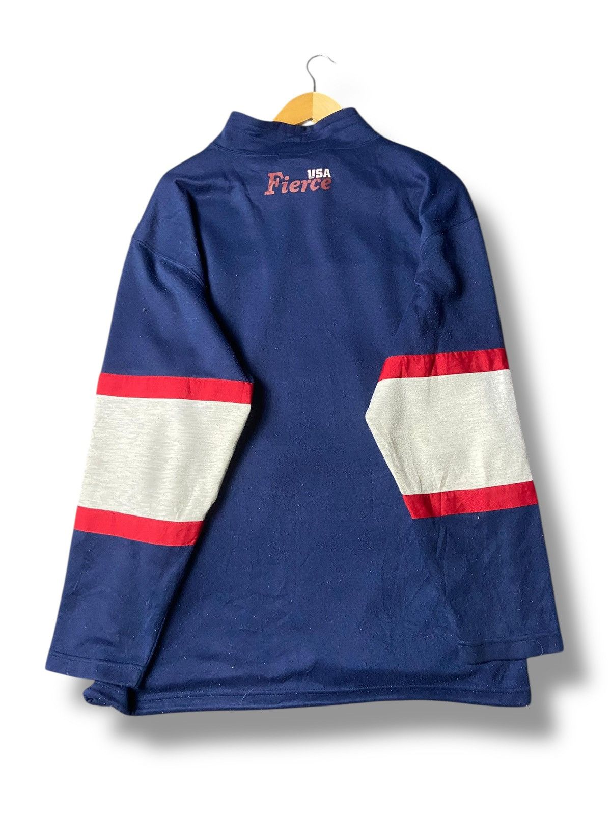 Japanese Brand F.B Sports Fleece Pullover Jacket (171) Size US M / EU 48-50 / 2 - 2 Thumbnail