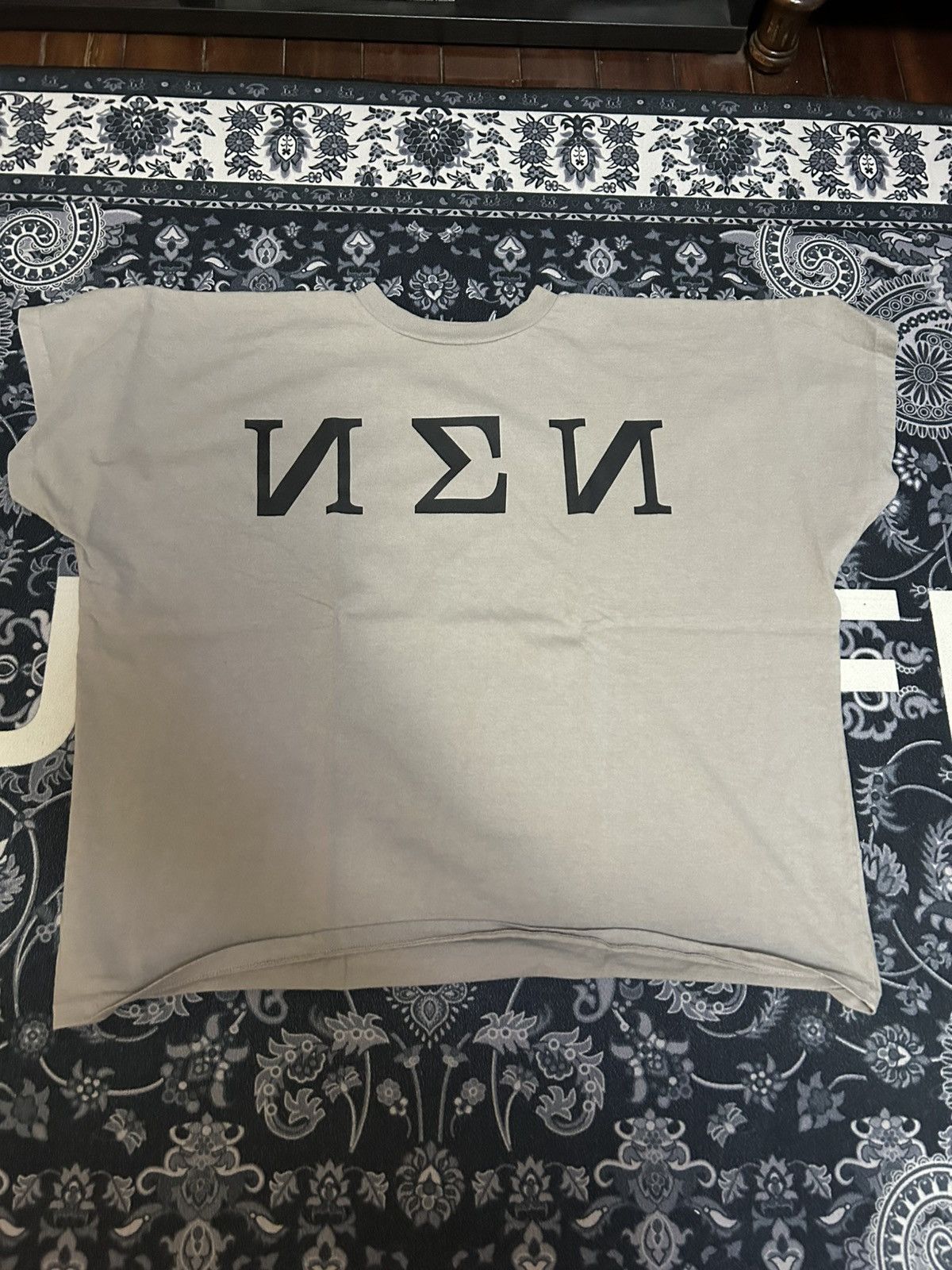 Gosha Rubchinskiy Yeezy Gosha TS-01 YZY/NEN Tee Shirt Gray Size US L / EU 52-54 / 3 - 1 Thumbnail