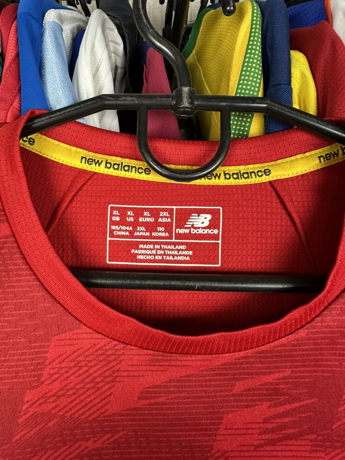 New Balance Liverpool 2019 2020 New Balance Football Shirt Jersey Soccer Size US XL / EU 56 / 4 - 4 Thumbnail