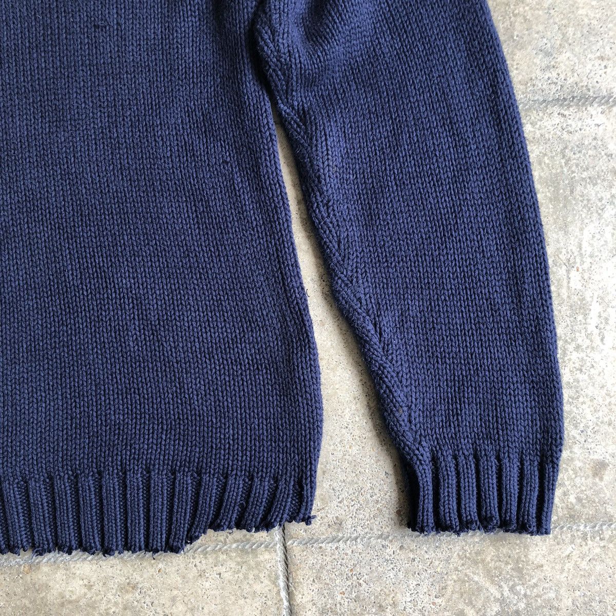 Polo Ralph Lauren × Vintage Distressed POLO RALPH LAUREN knitwear Size US M / EU 48-50 / 2 - 13 Thumbnail