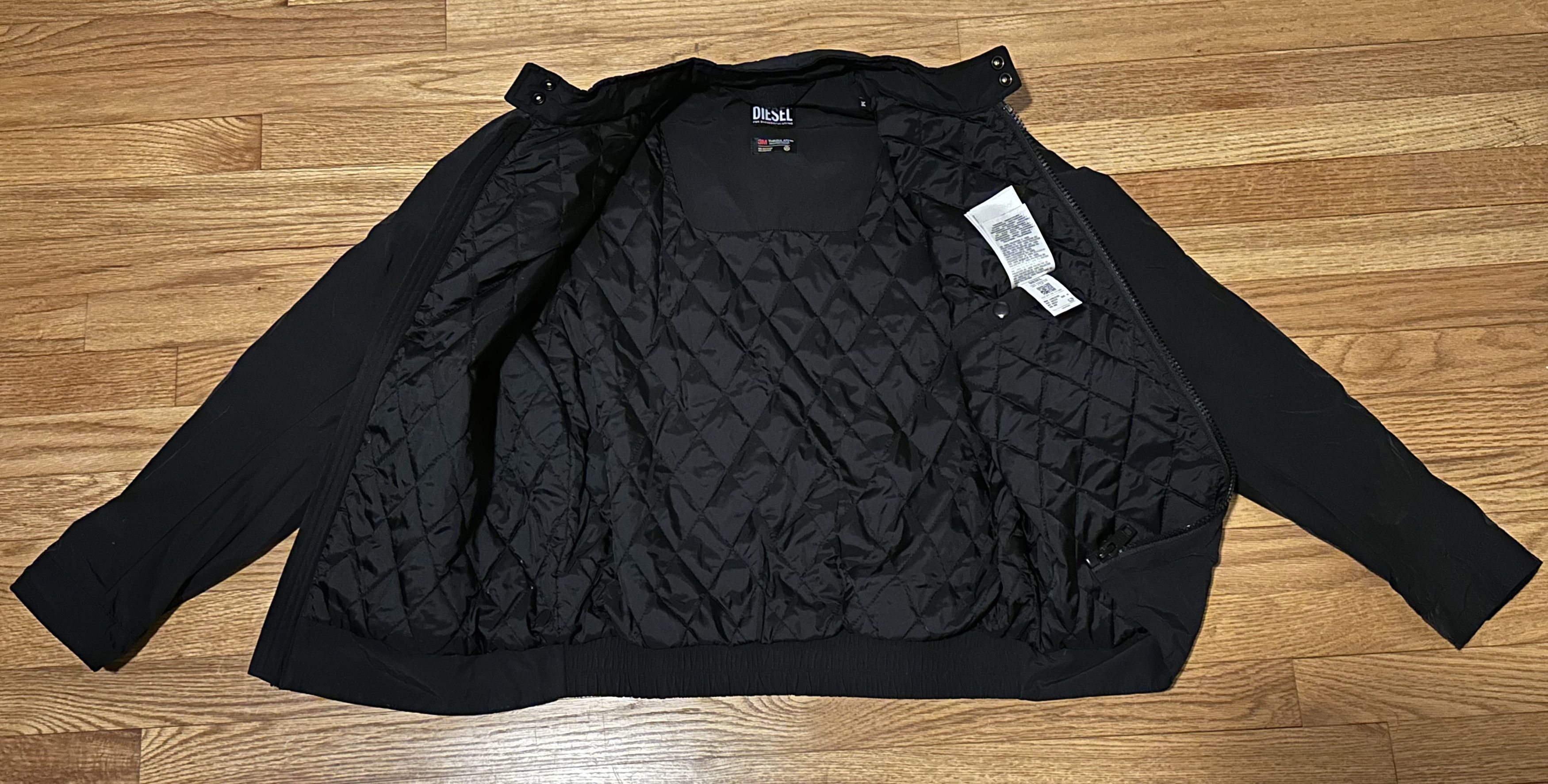 Diesel Diesel Black Biker Jacket M Size, From Japan, J-Halls-KA Size US M / EU 48-50 / 2 - 6 Thumbnail