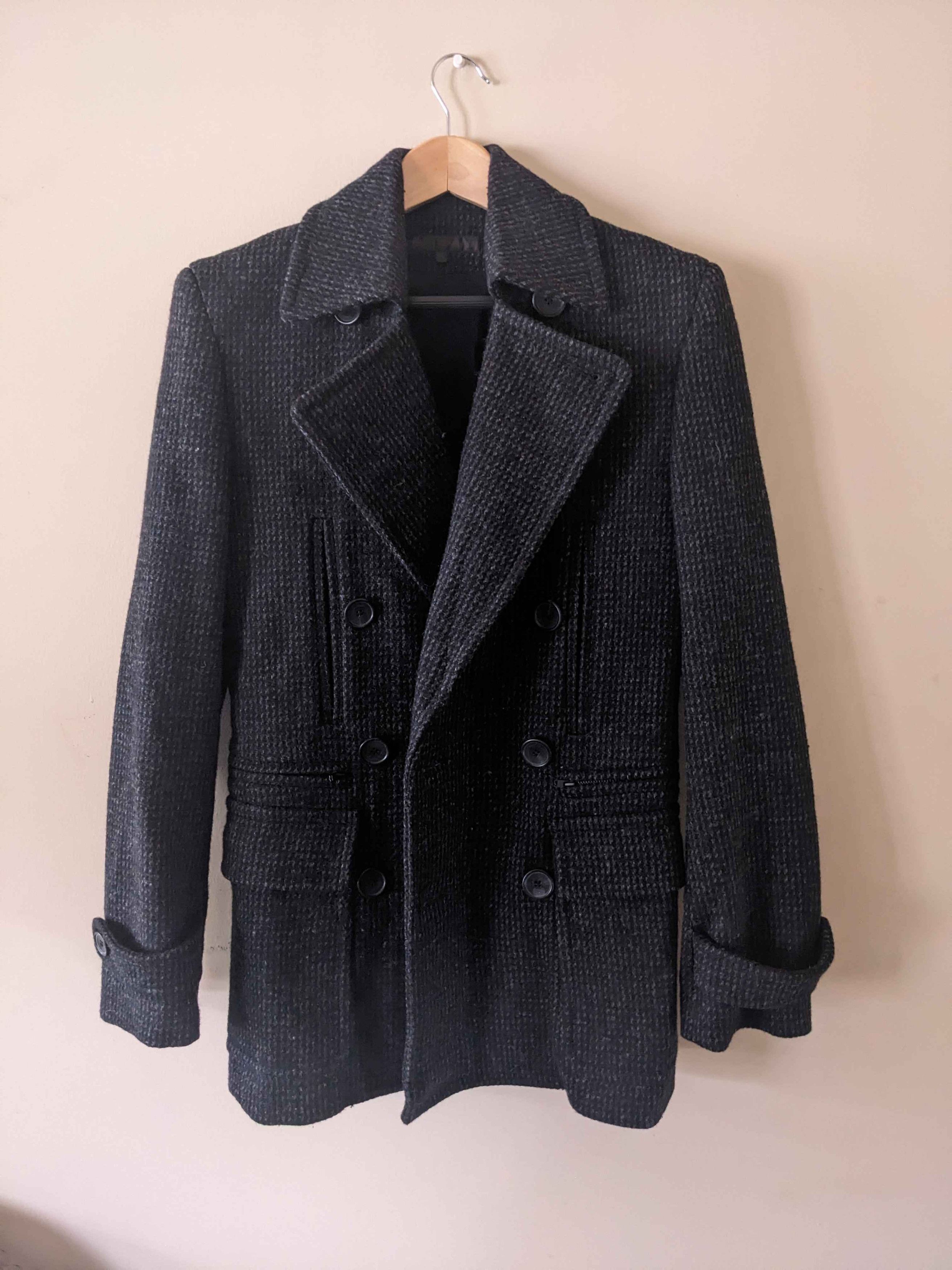 Veronique Branquinho Wool Peacoat | Grailed