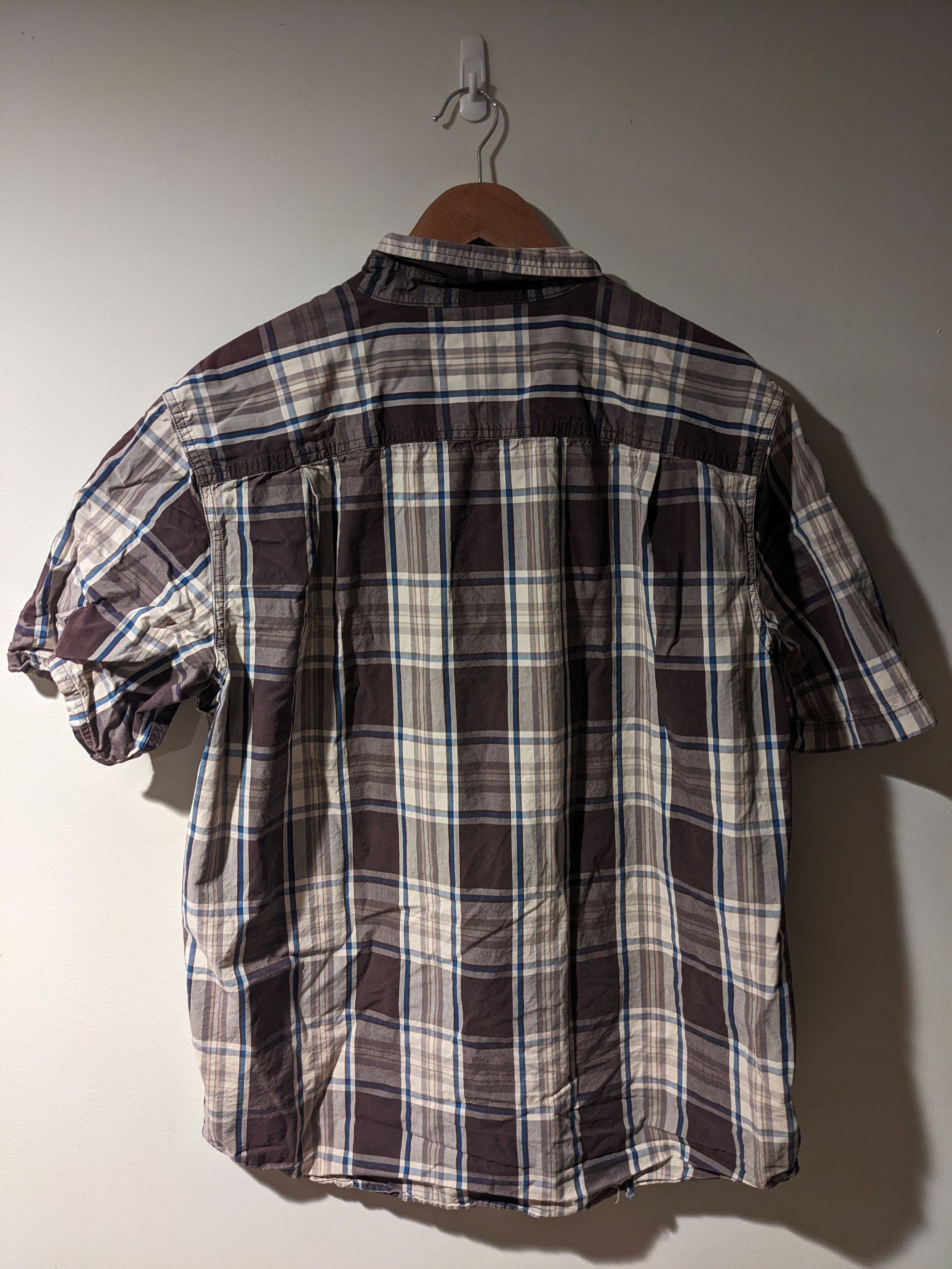 Carhartt × Vintage Vintage Y2K Carhartt Button Up Relaxed Short Sleeve Shirt Size US XL / EU 56 / 4 - 5 Thumbnail