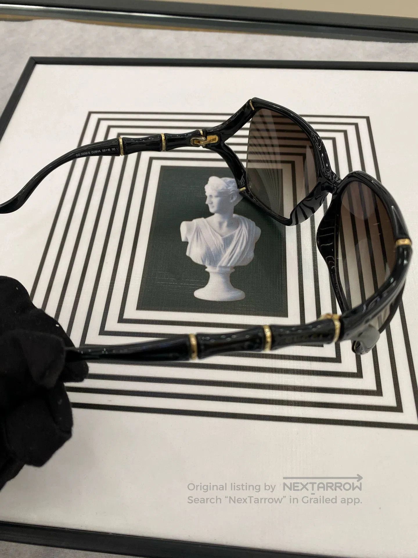 Gucci Gucci Sunglasses with Case. Size ONE SIZE - 7 Thumbnail