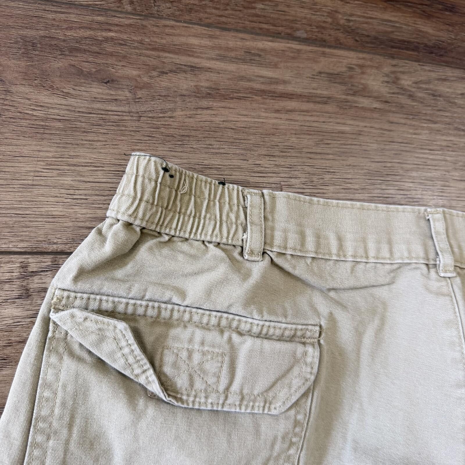 Woolrich Woolen Mills Vintage 90s Woolrich Rugged Outdoorwear Pleated Pants 38x30 Size US 38 / EU 54 - 11 Thumbnail