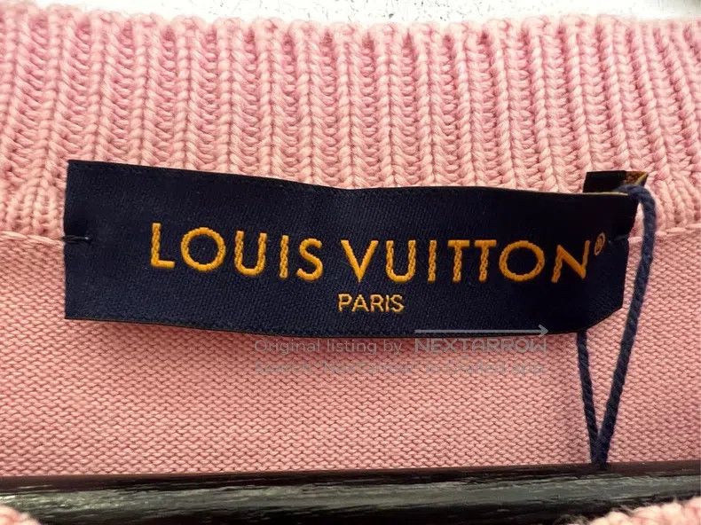 Louis Vuitton Louis Vuitton Tyler Signature Pink Pin Short Sleeve Size US L / EU 52-54 / 3 - 6 Thumbnail