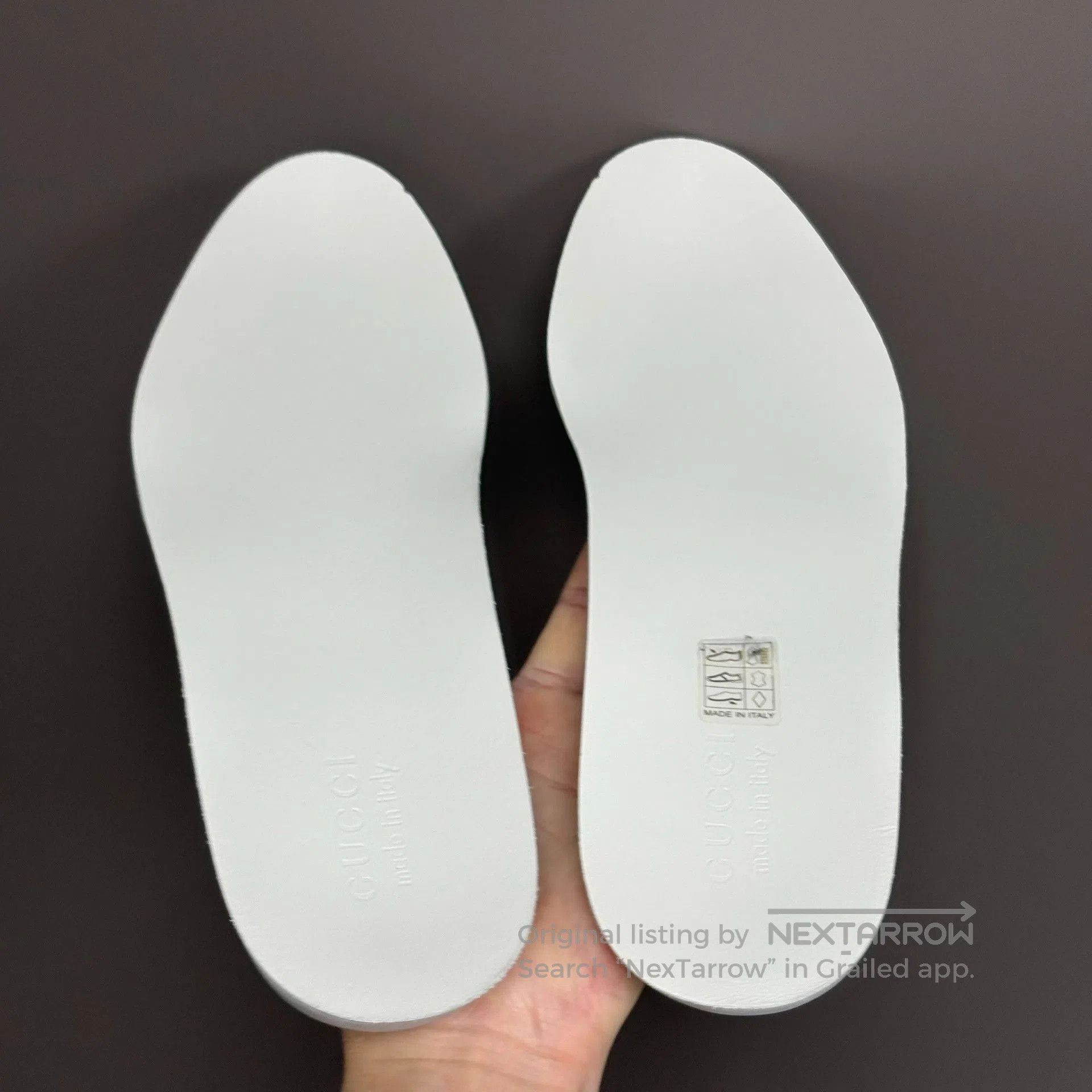 Gucci Gucci Ace Gold Bee Sneakers. Size US 11.5 / EU 44-45 - 9 Thumbnail