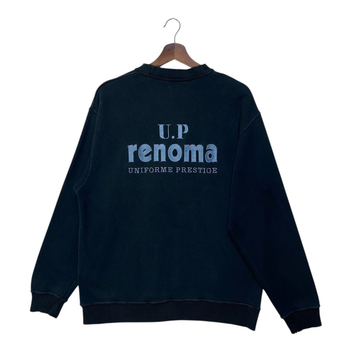 Renoma Vintage Up Renoma Spellout Pullover Jumper Crewneck Size M Size US M / EU 48-50 / 2 - 1 Thumbnail