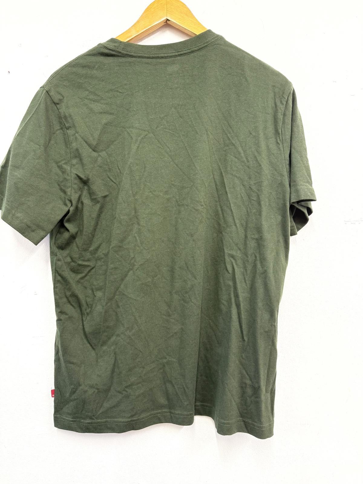Levi's Levi's Olive Green Logo T-Shirt Size S Size US S / EU 44-46 / 1 - 5 Thumbnail