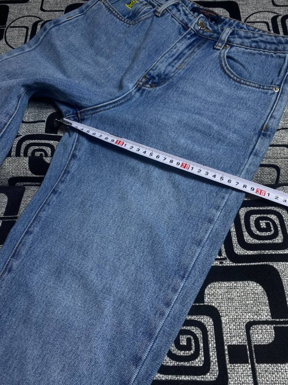 Japanese Brand Crazy Crash Dirty Baggy Faded Jean Japan Avant Garde Style Size US 26 / EU 42 - 5 Thumbnail