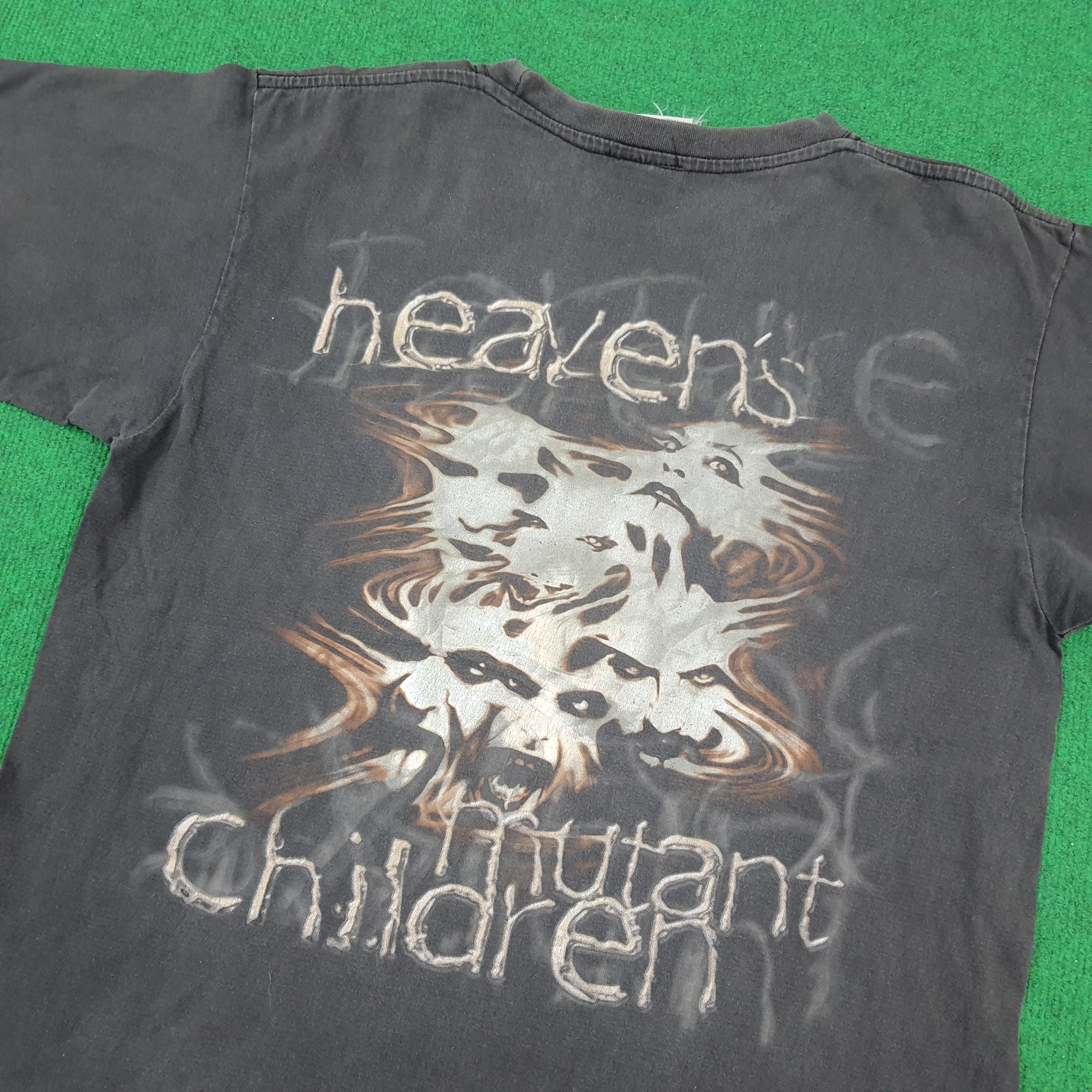 Band Tees × Vintage Vintage Cradle of Flith Band Heaven's Mutant Children Tshirt Size US L / EU 52-54 / 3 - 5 Thumbnail