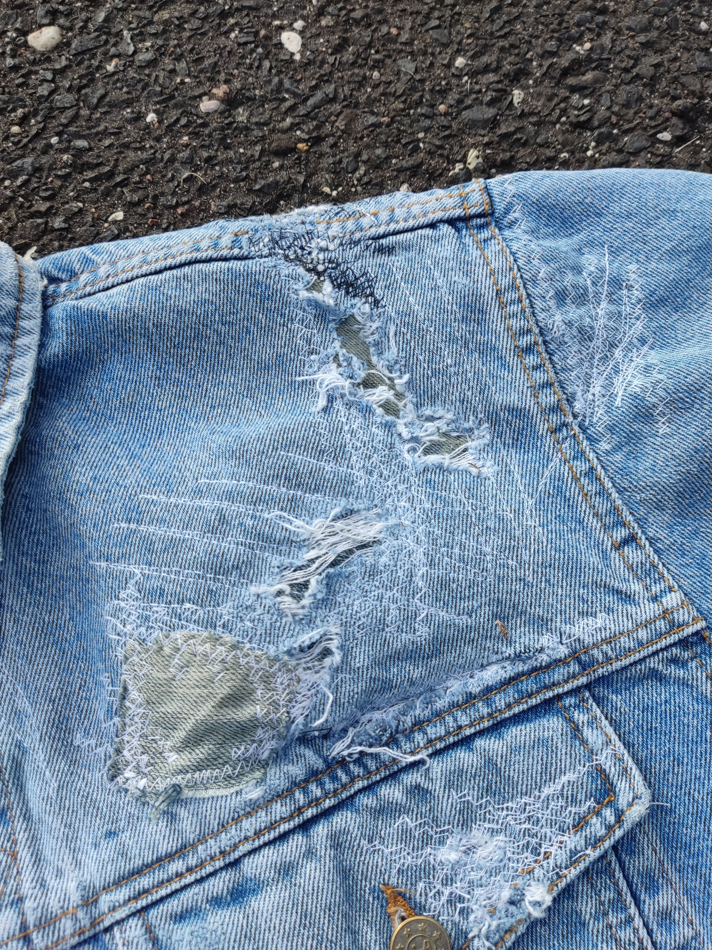 Kapital × Kapital Kountry Kapital Boro Inspired Jacket Distressed Patchwork Repaired Size US L / EU 52-54 / 3 - 12 Thumbnail