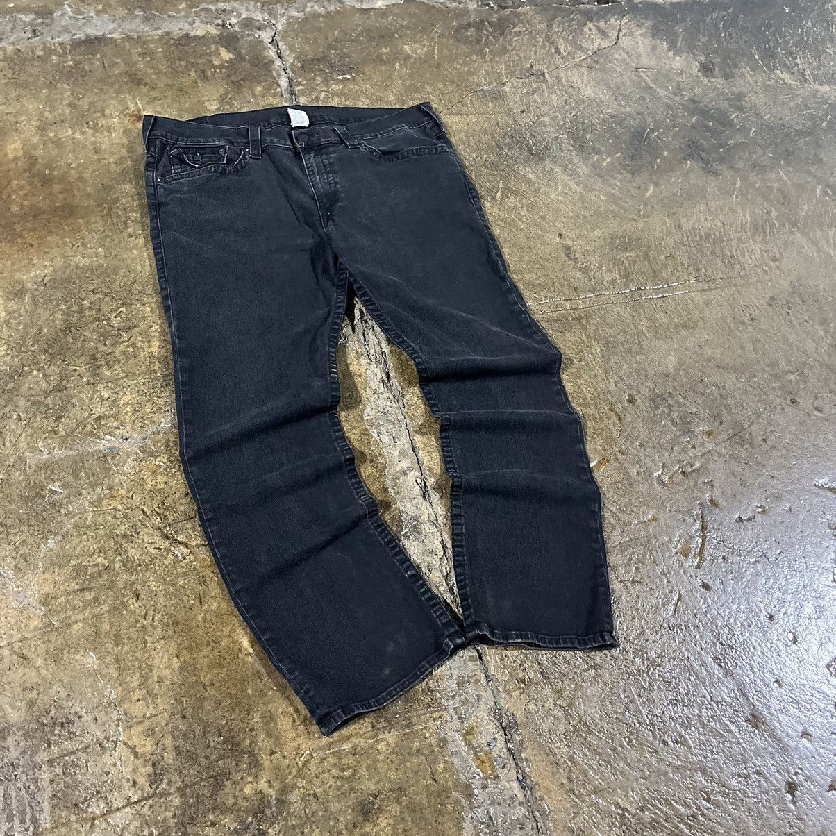 True Religion × Vintage Crazy Vintage Y2K True Religion Jeans Ricky Hip-Hop Unique Size US 44 / EU 60 - 9 Thumbnail