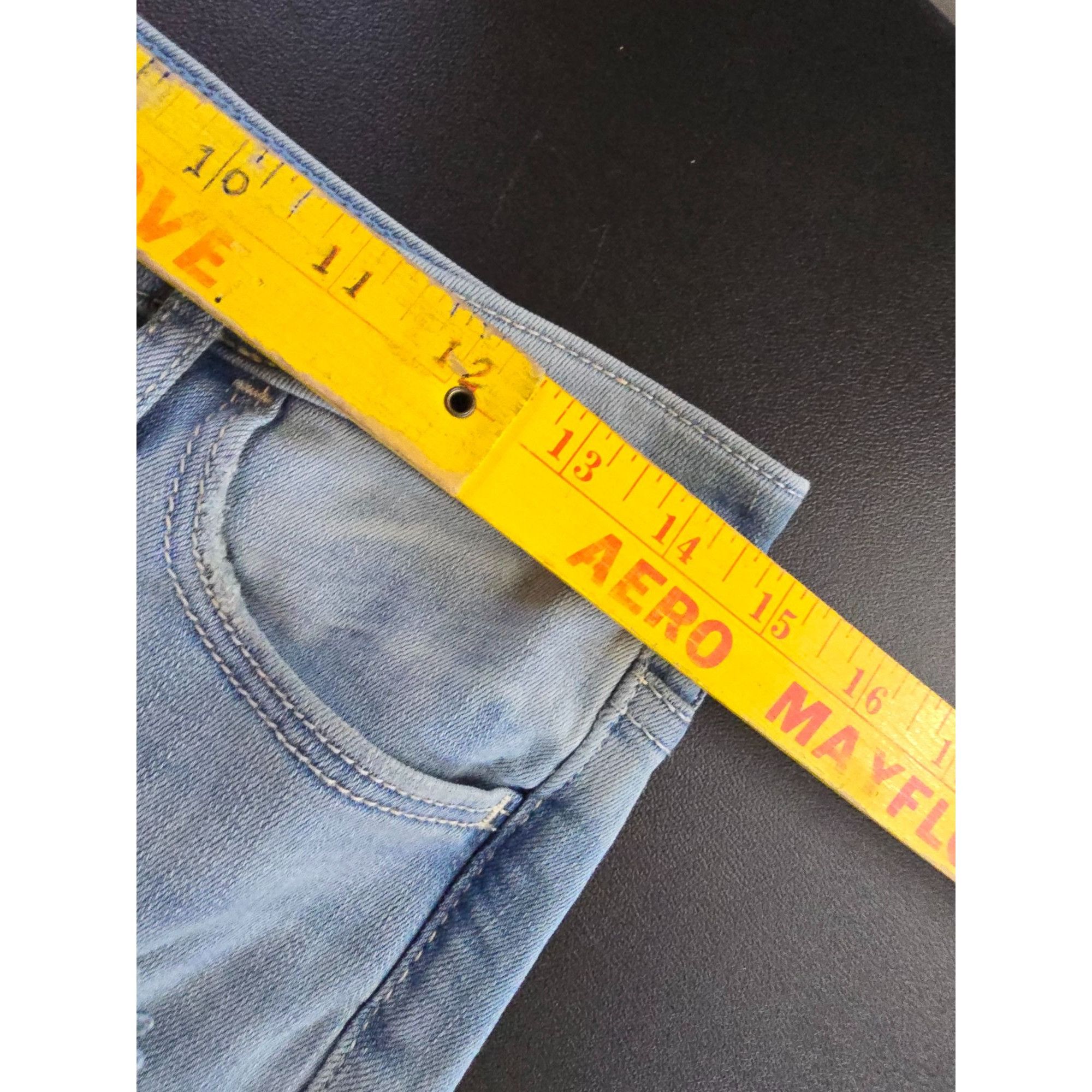 Hollister Hollister Distressed High-Rise Super Skinny Jeans Size 9 Lig Size 29" - 10 Thumbnail